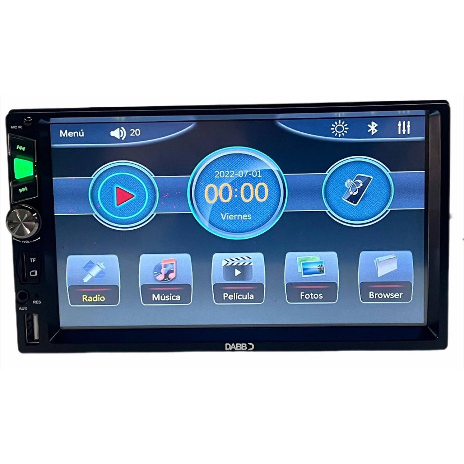 Autoestereo DABB Pantalla Touch Bluetooth Multimedia EST-0203