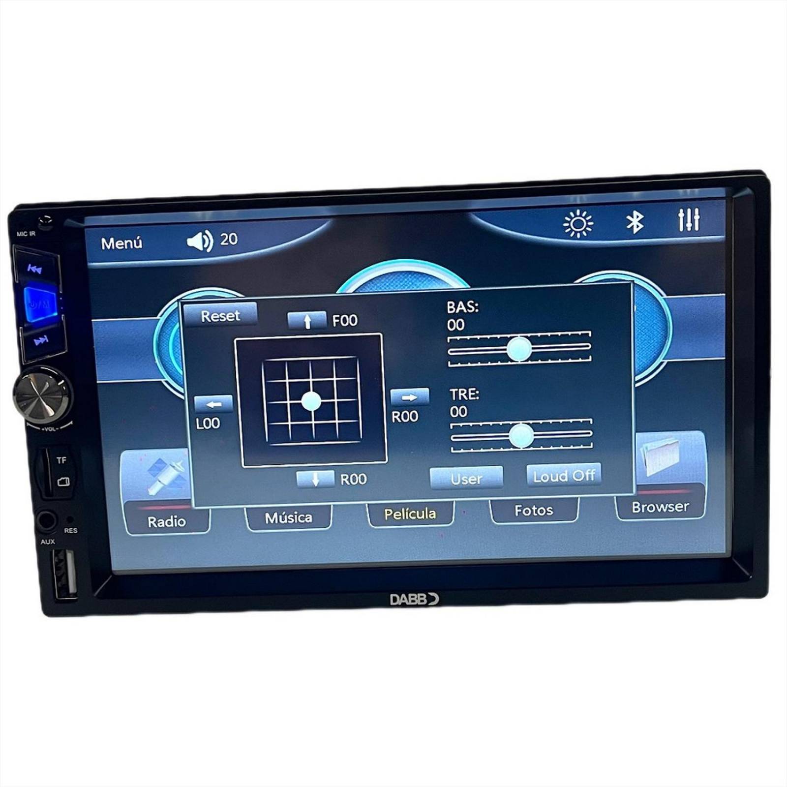 Autoestereo DABB Pantalla Touch Bluetooth Multimedia EST-0203