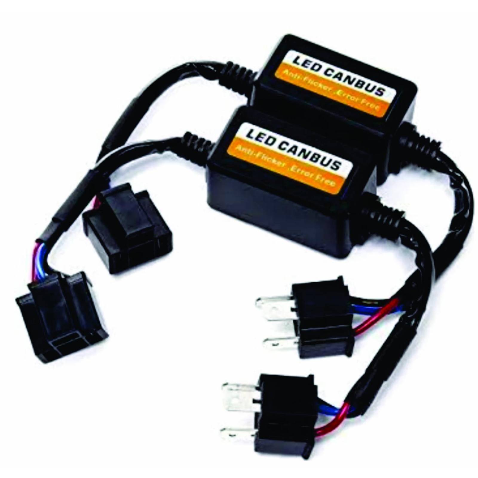 PAR DE CANCELADORES DE ERROR CANBUS LUZ LED ALTA/BAJA H4 