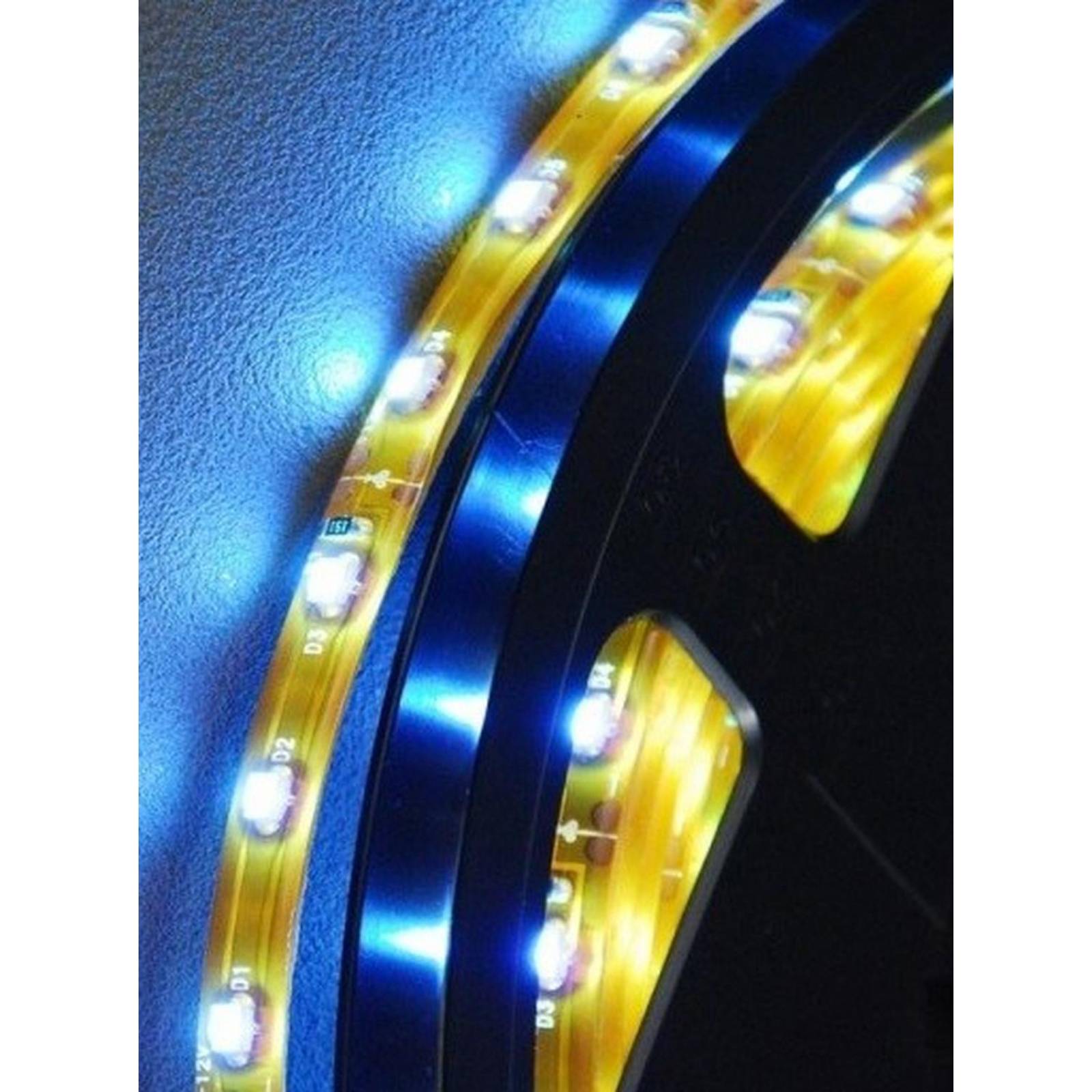 ROLLO TIRA LED 5050 BLANCO FRIO 5 METROS 300 LED EXTERIOR 