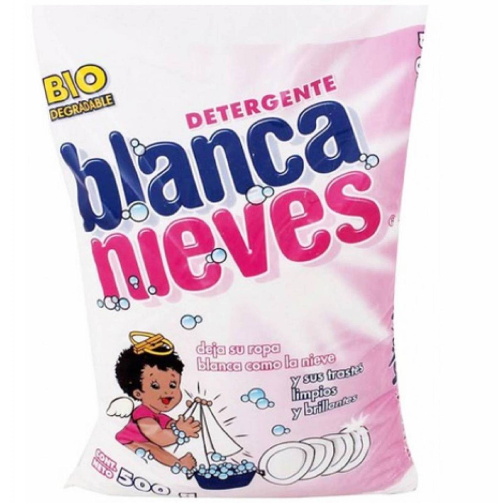 DETERGENTE POLVO BLANCA NIEVES 500G