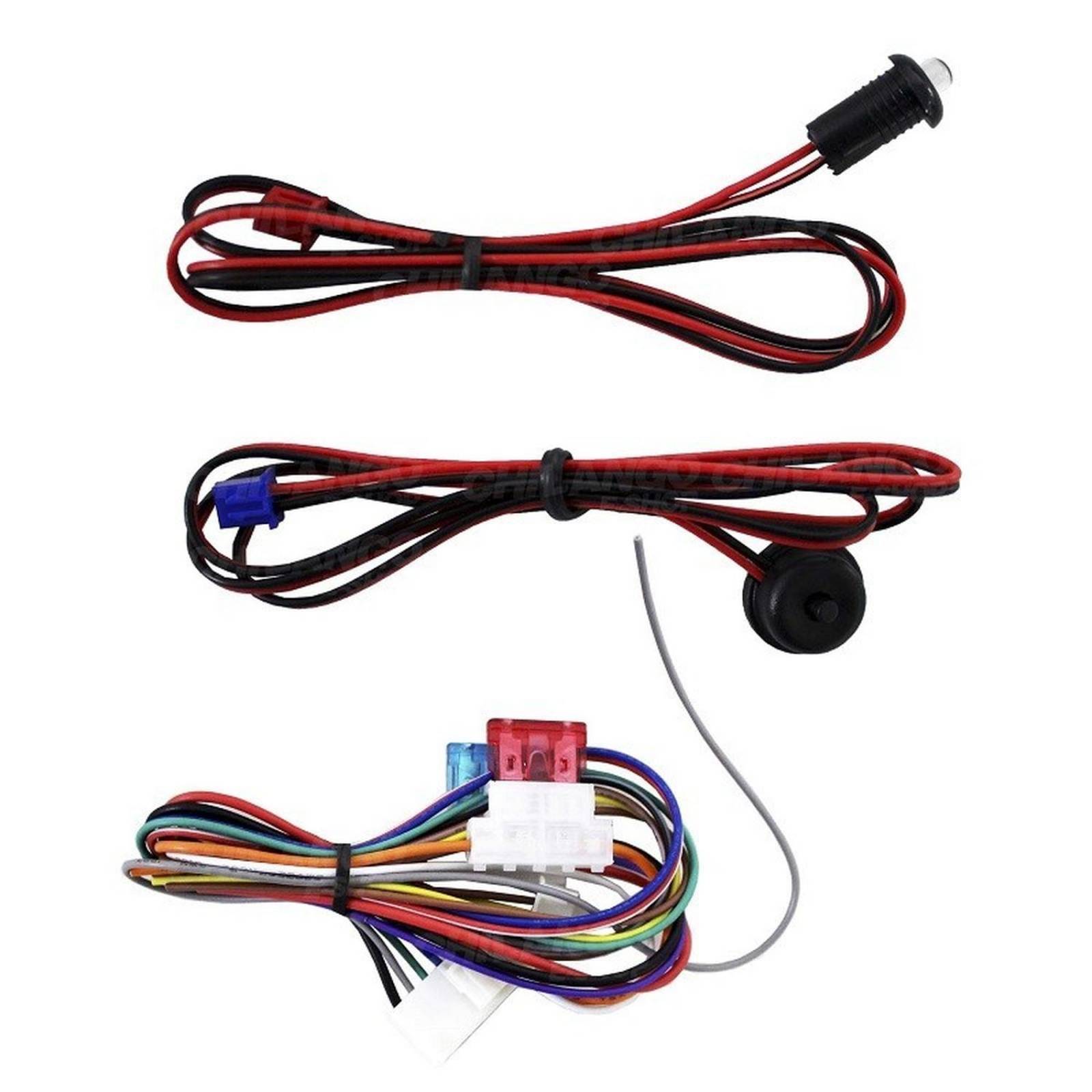 Auto Alarma SPIDER SR-2200 4 Botones Anti-asalto Sensor 