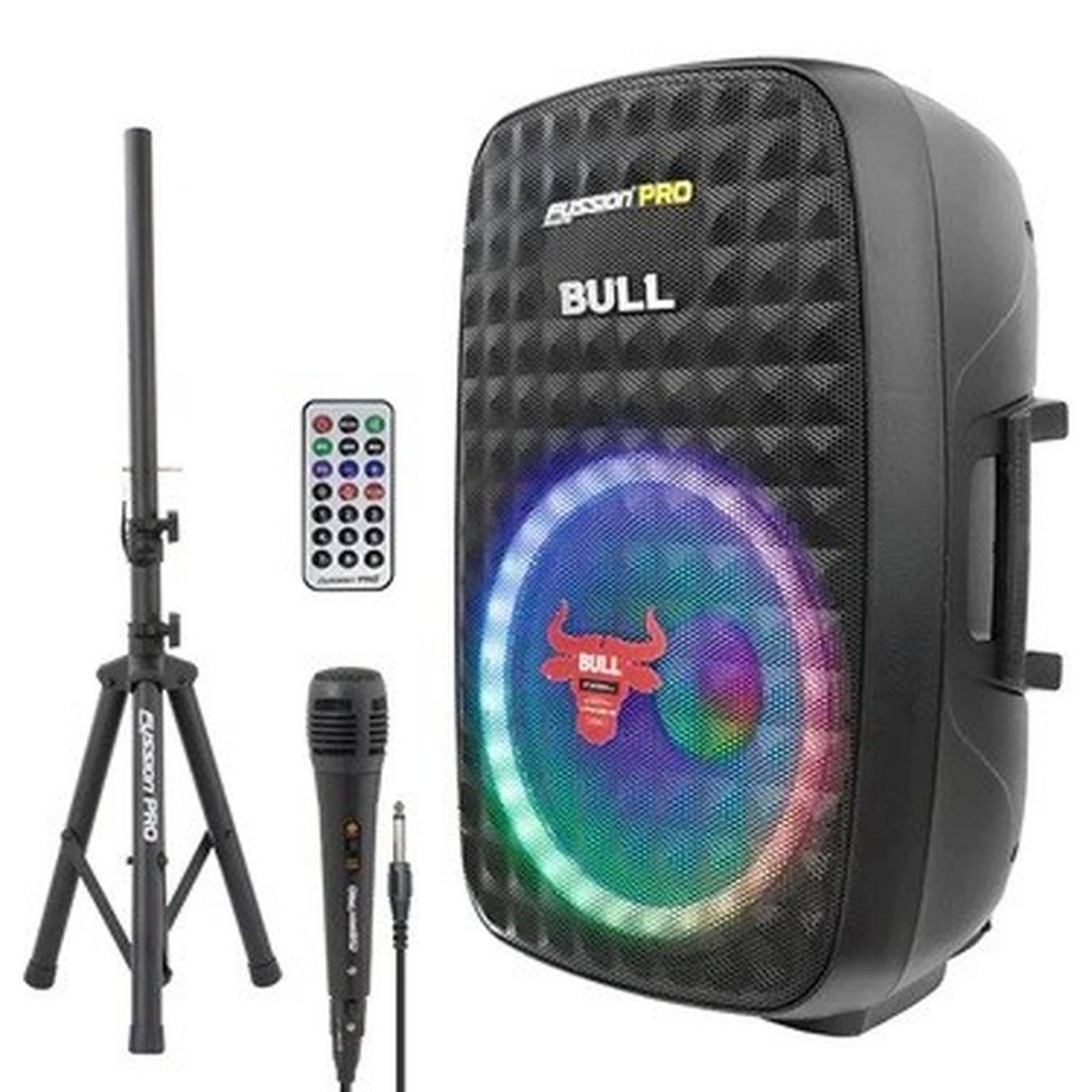 Bafle Fussion Acustic Amplificado 15 Pulgadas BULL PBS-15BULL 