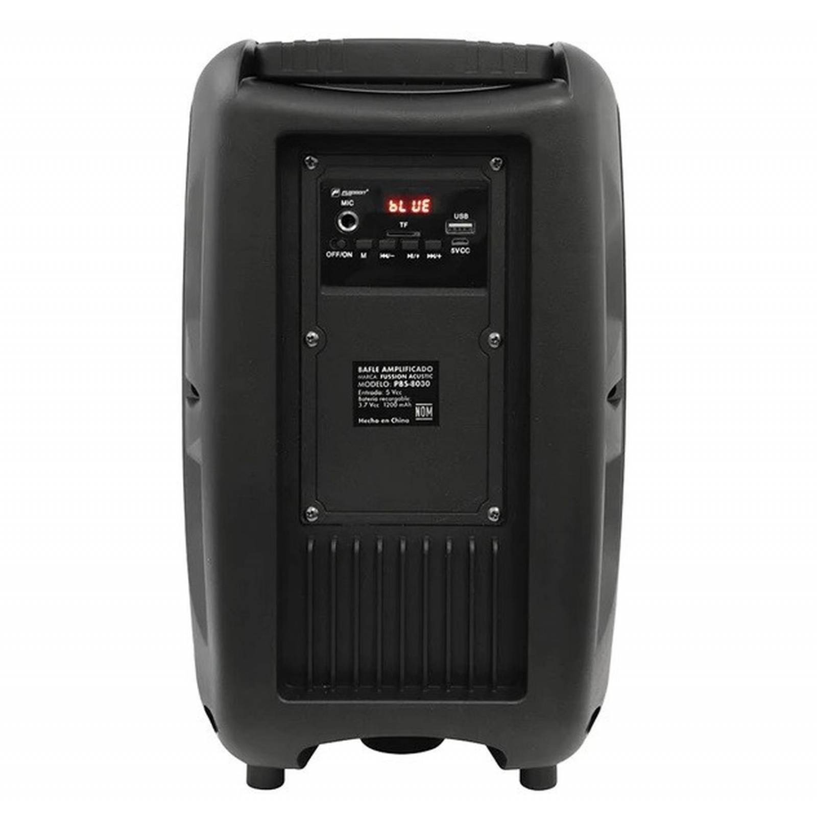 Bafle Amplificado 8 Pulg Recargable Usb Sd Bluetooth DIABLO PBS-8030 