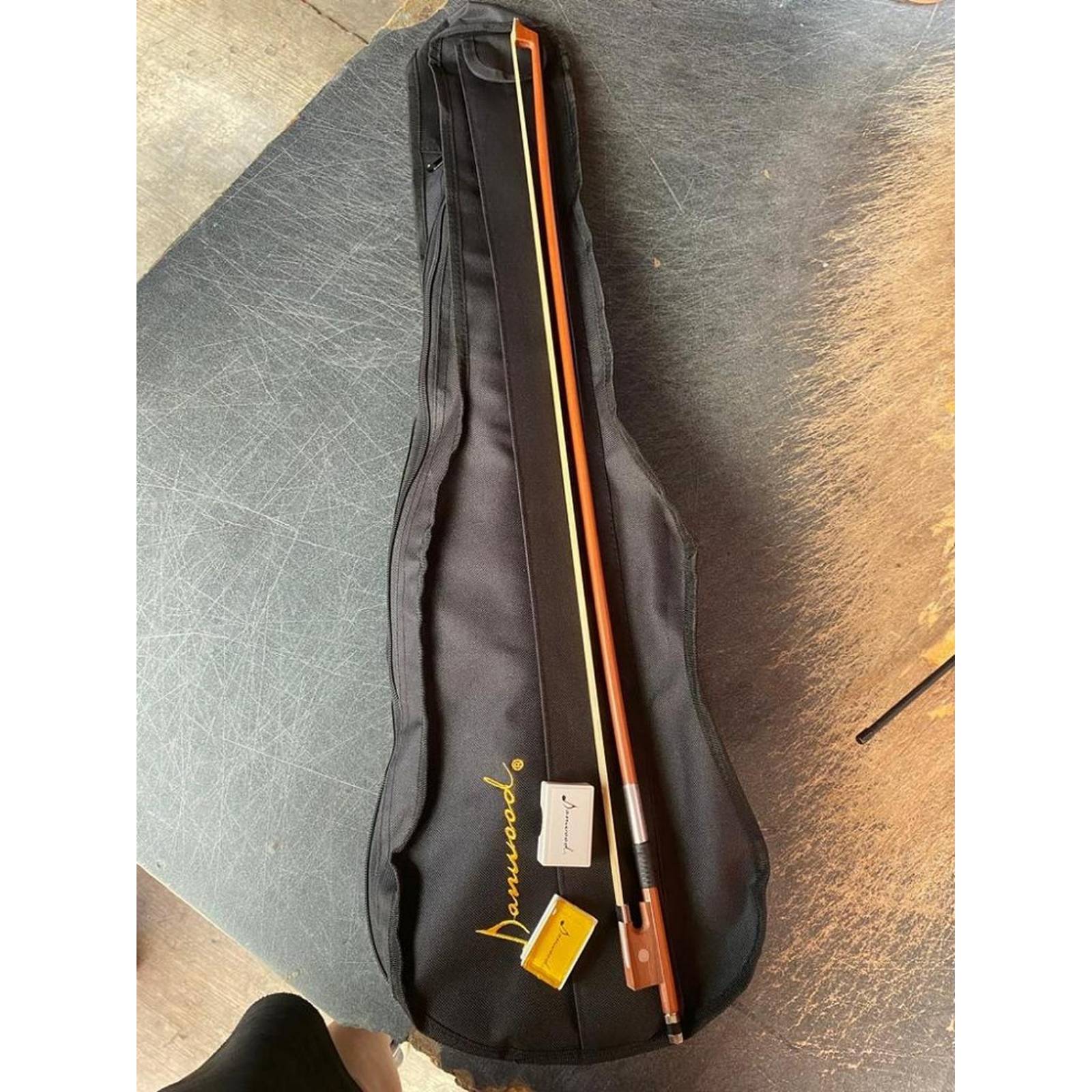 Violin 4/4 Natural acustico de madera con bolsa de transportacion 