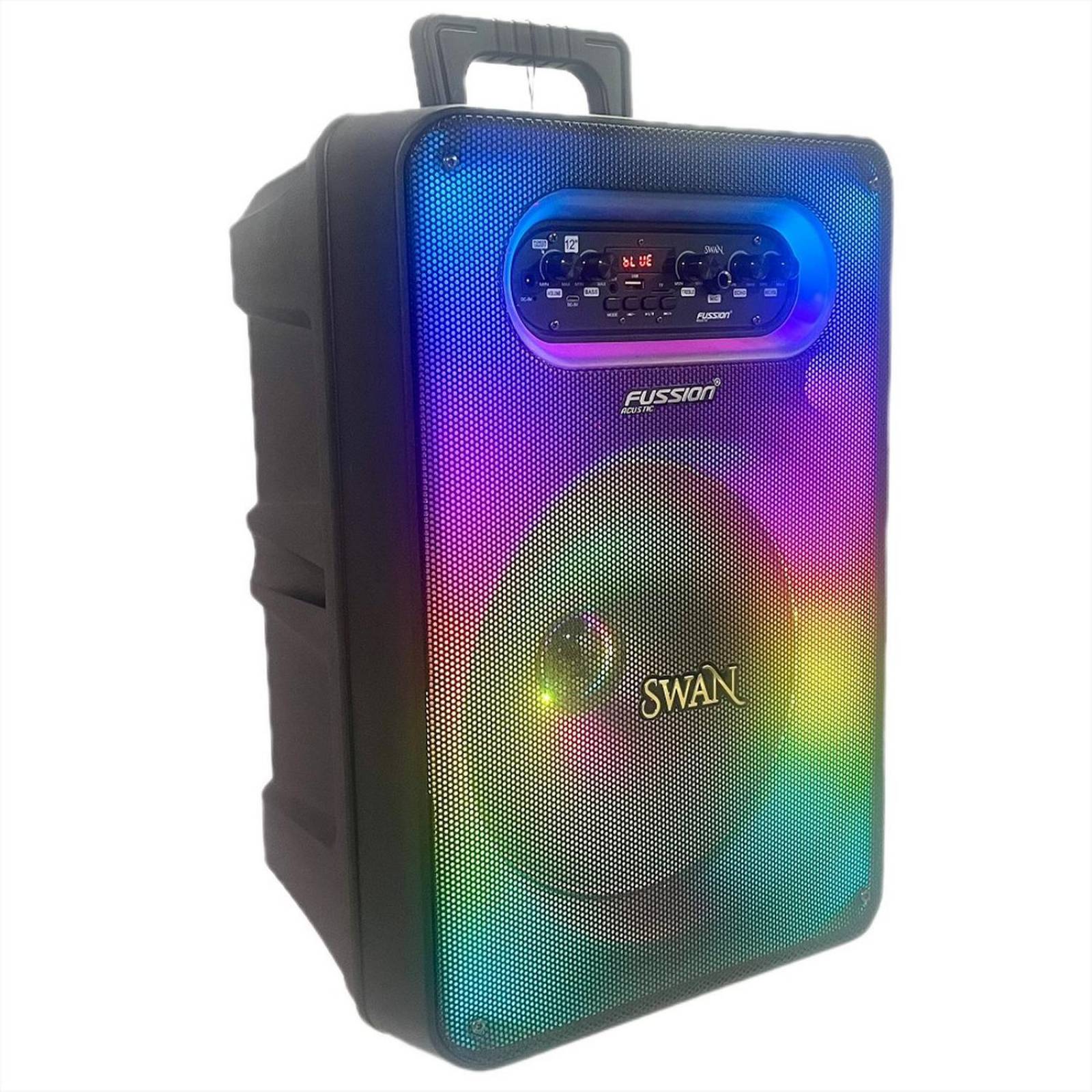 Bafle Amplificado 12 Pulg Recargable Usb Sd Bluetooth Pbs-12SWAN 