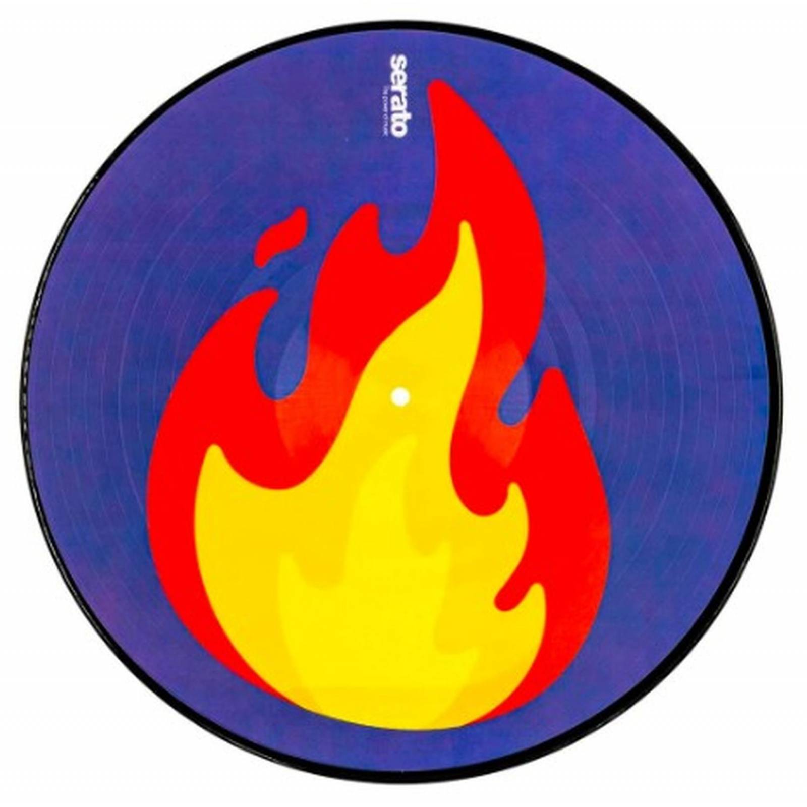 Serato Vinyl Performance Series 12 Emoji Flame record (2 discos) 