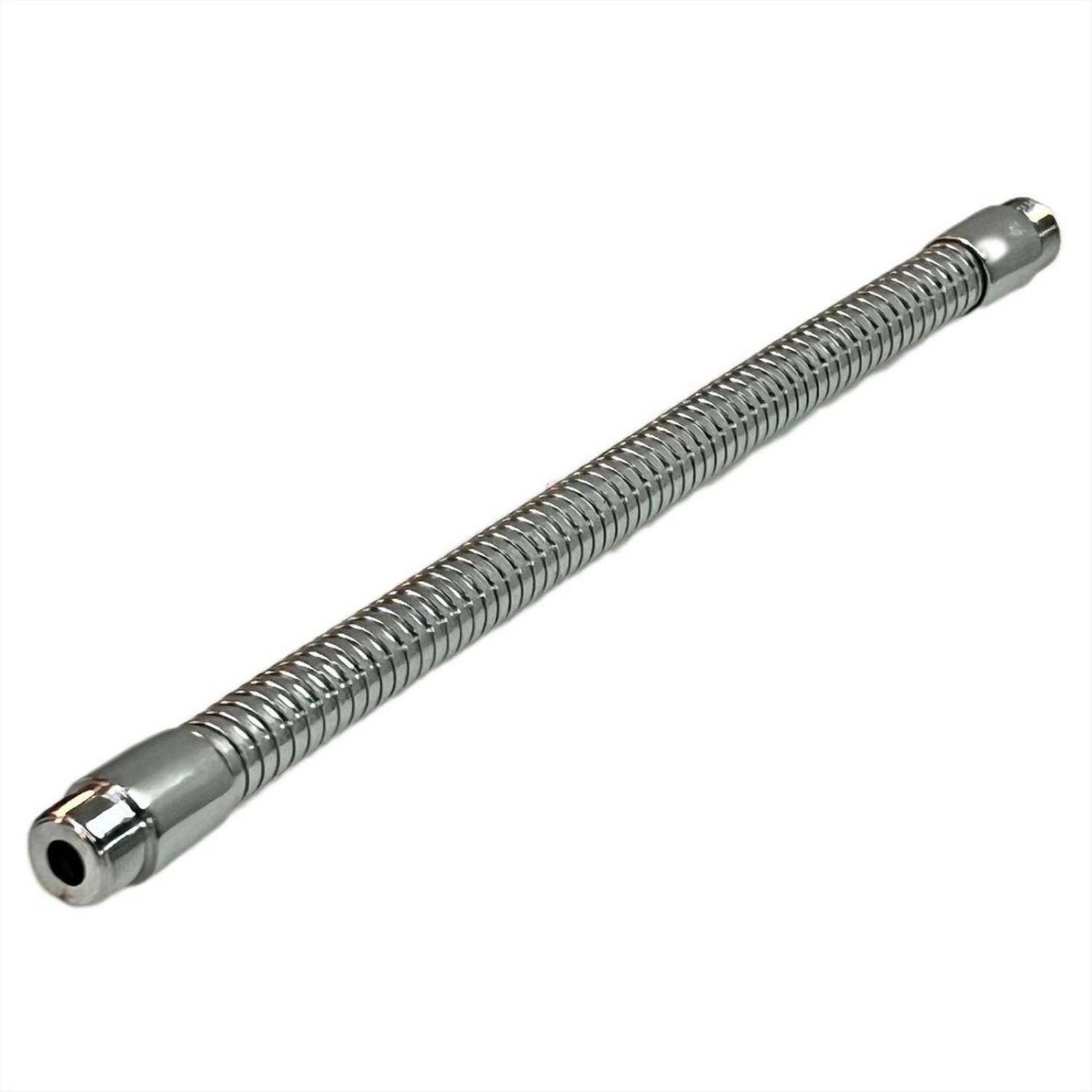 Cuello De Ganso Cromado 30cm Macho - Macho Para Micrófono 