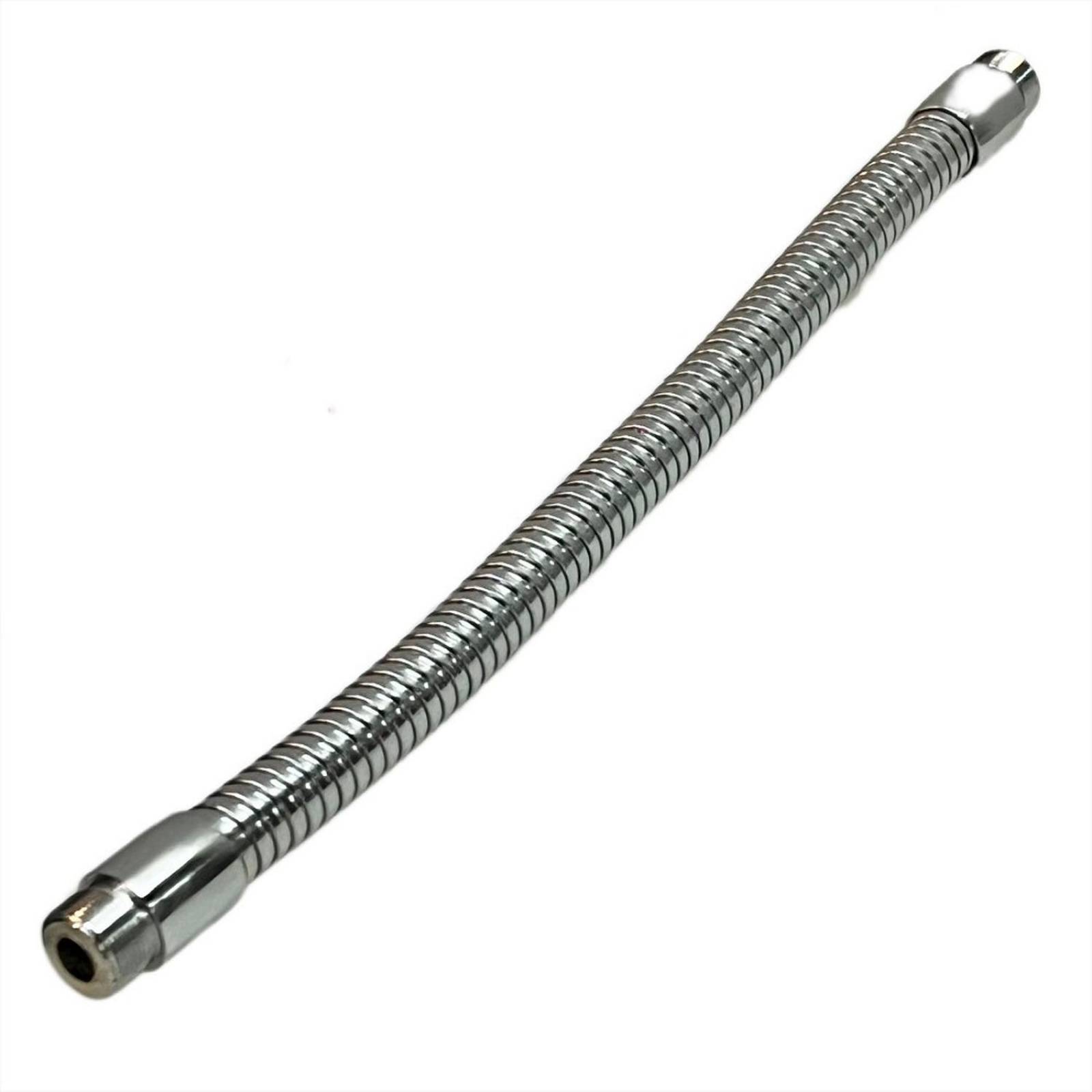 Cuello De Ganso Cromado 30cm Macho - Macho Para Micrófono 