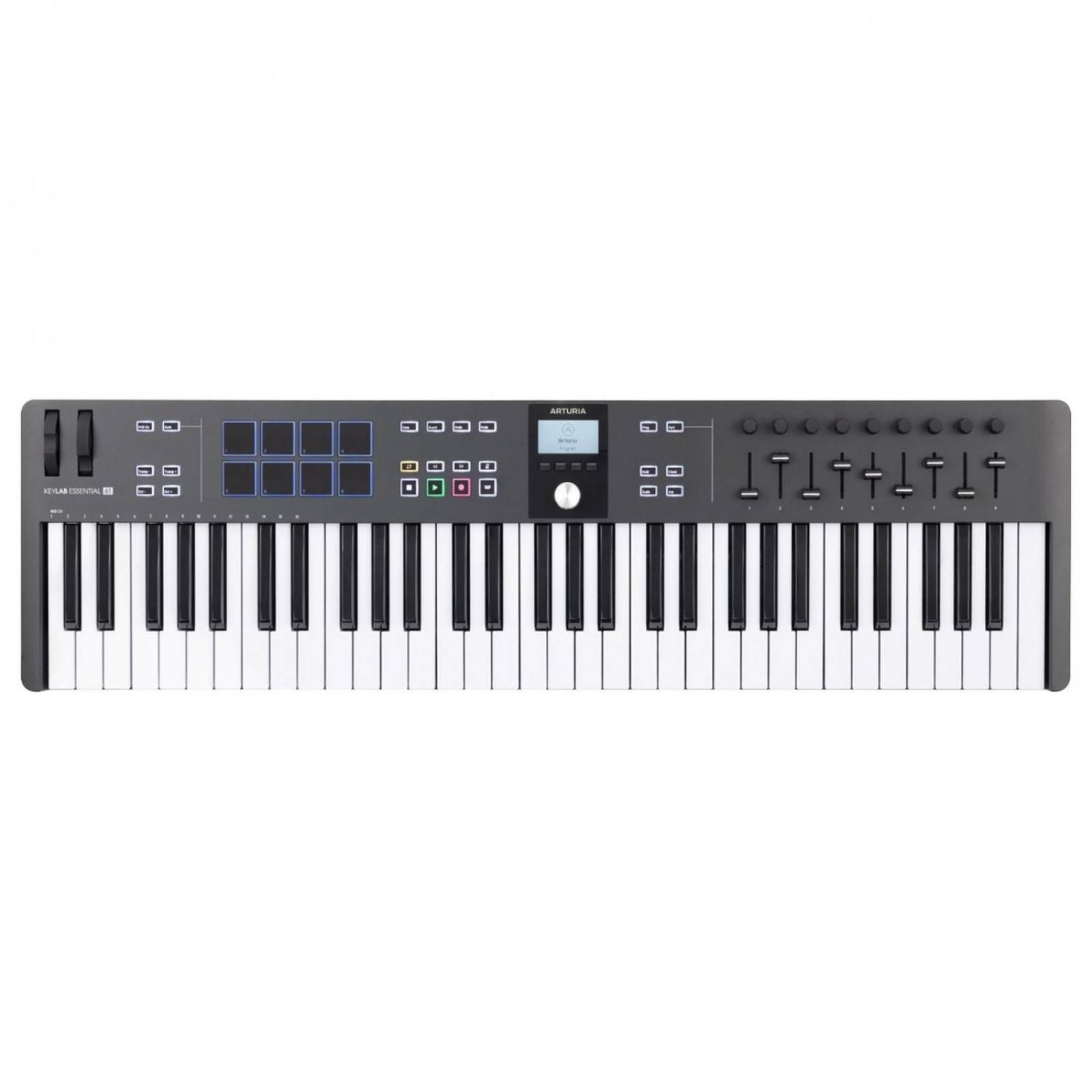 Teclado Controlador MIDI USB Arturia KEYLAB ESSENTIAL 61 3 Negro 