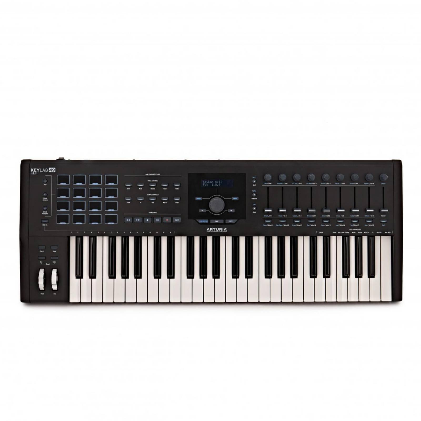 Controlador Midi Arturia Keylab Essential 88 – Música y Mascotas