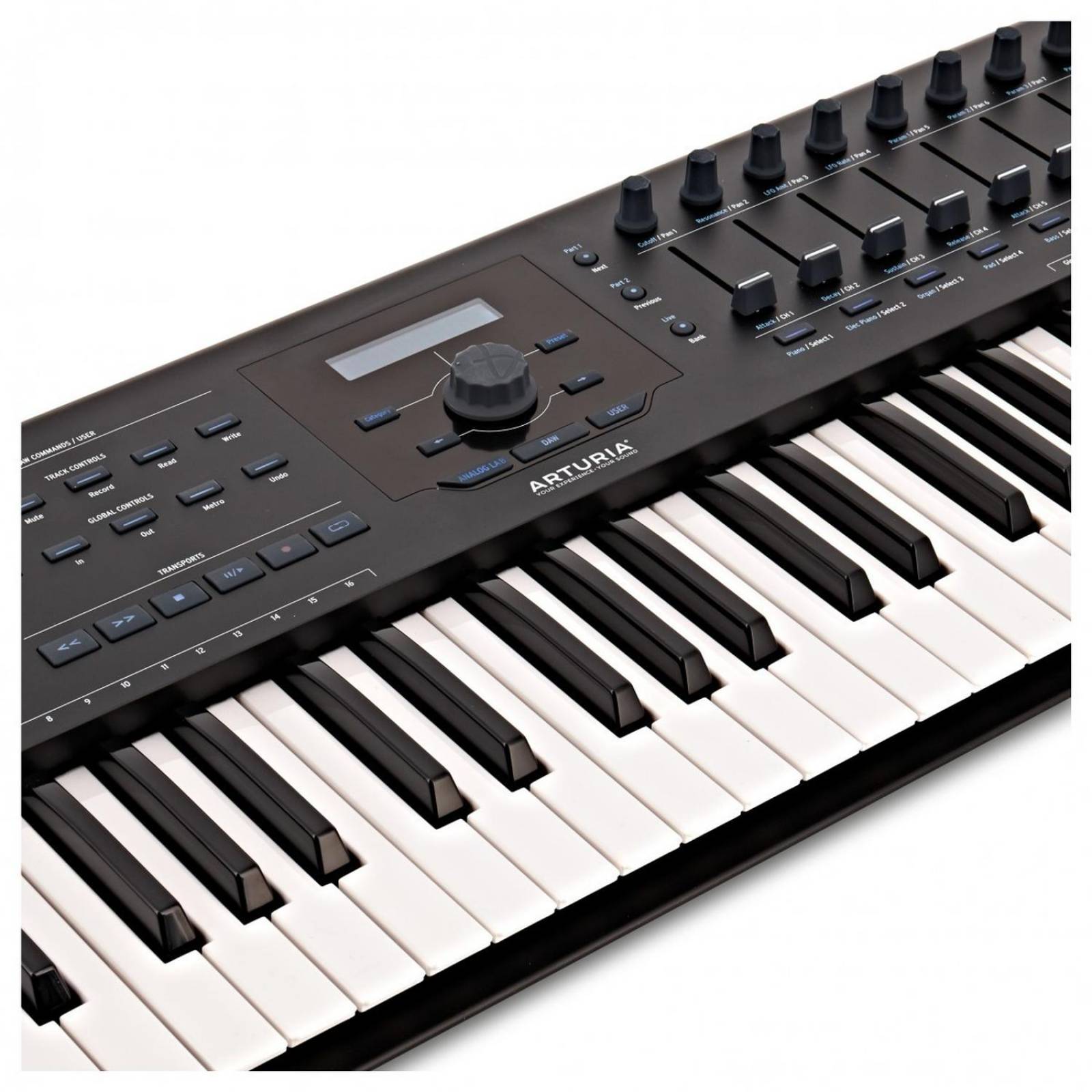 Teclado Controlador MIDI USB Arturia KEYLAB 49 MKII Negro 