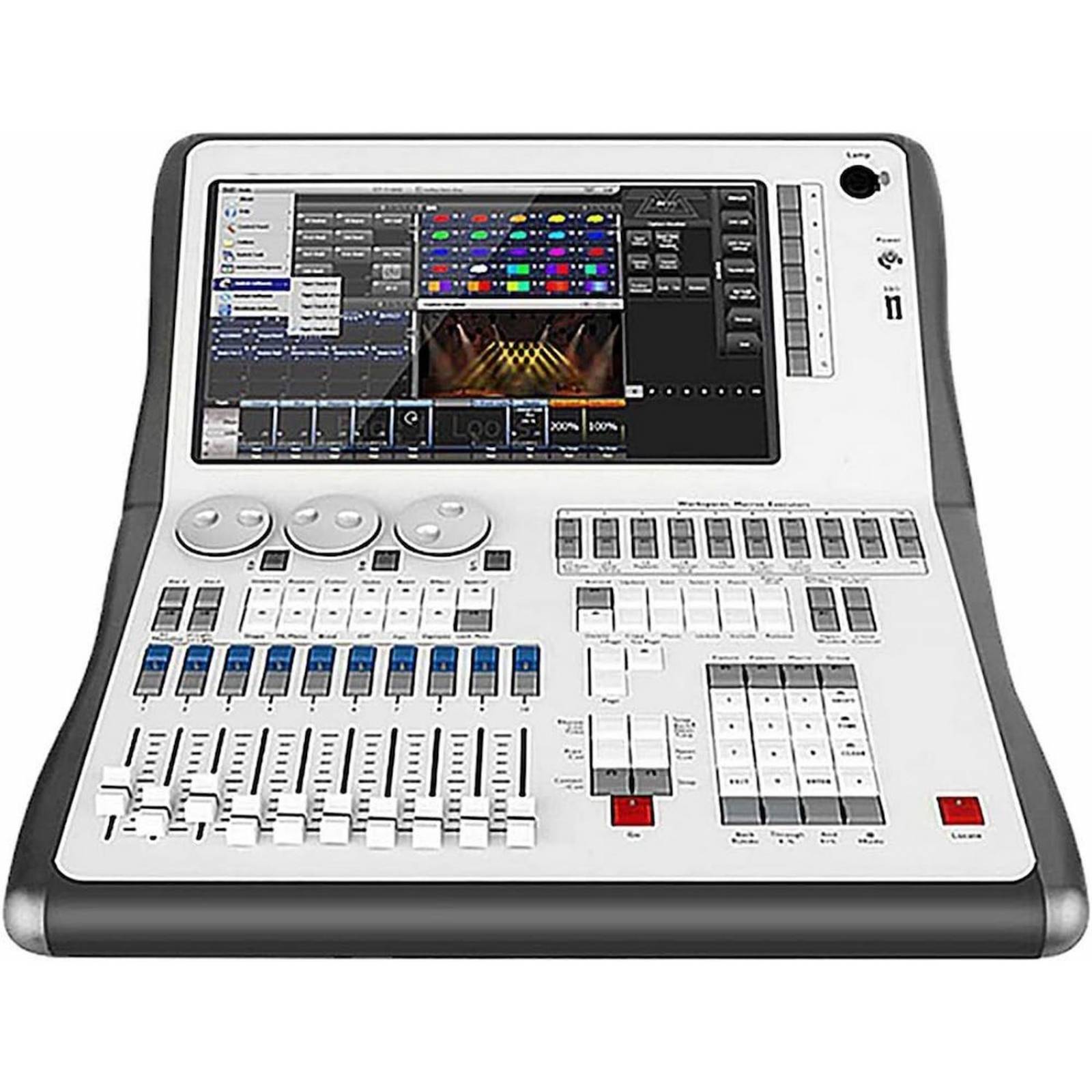 Consola De Iluminacion Digital Dmx Monitor Touch QUARTZ 30-SW-4