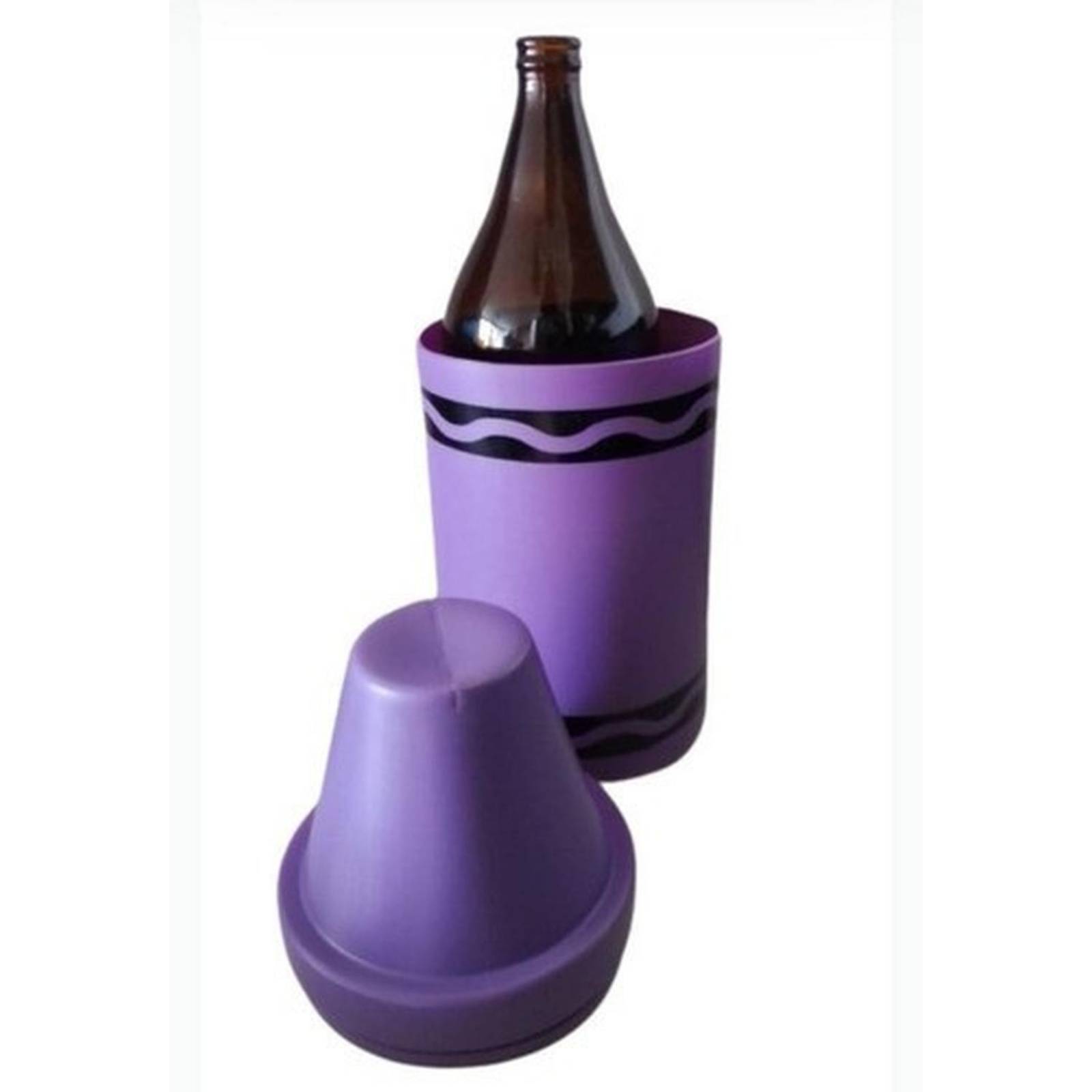Maxi Crayola Botella Vaso Gigante Crayochela Halloween Psyco 