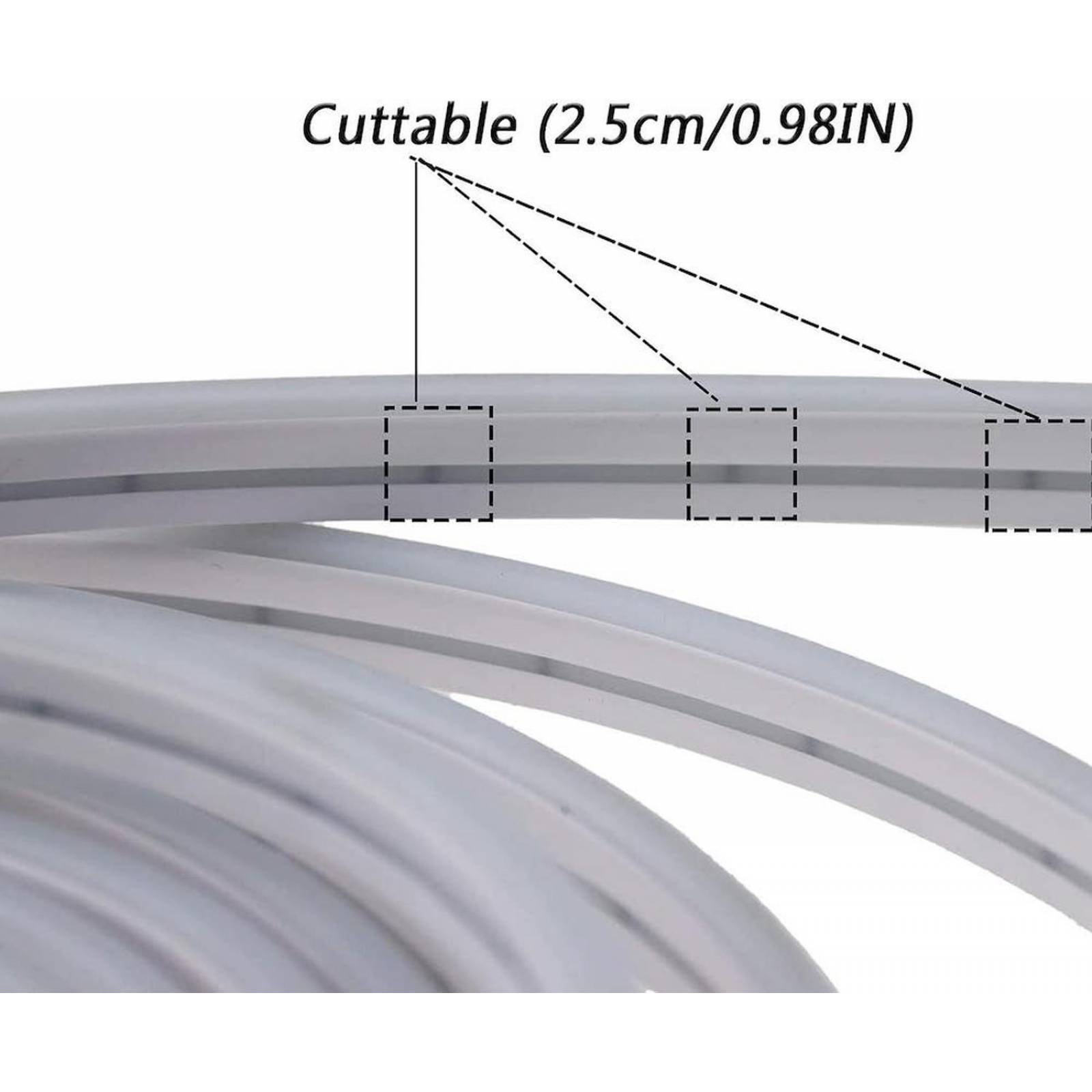 Rollo Led Neon Flex Azul 5Mt 120Led 12v 