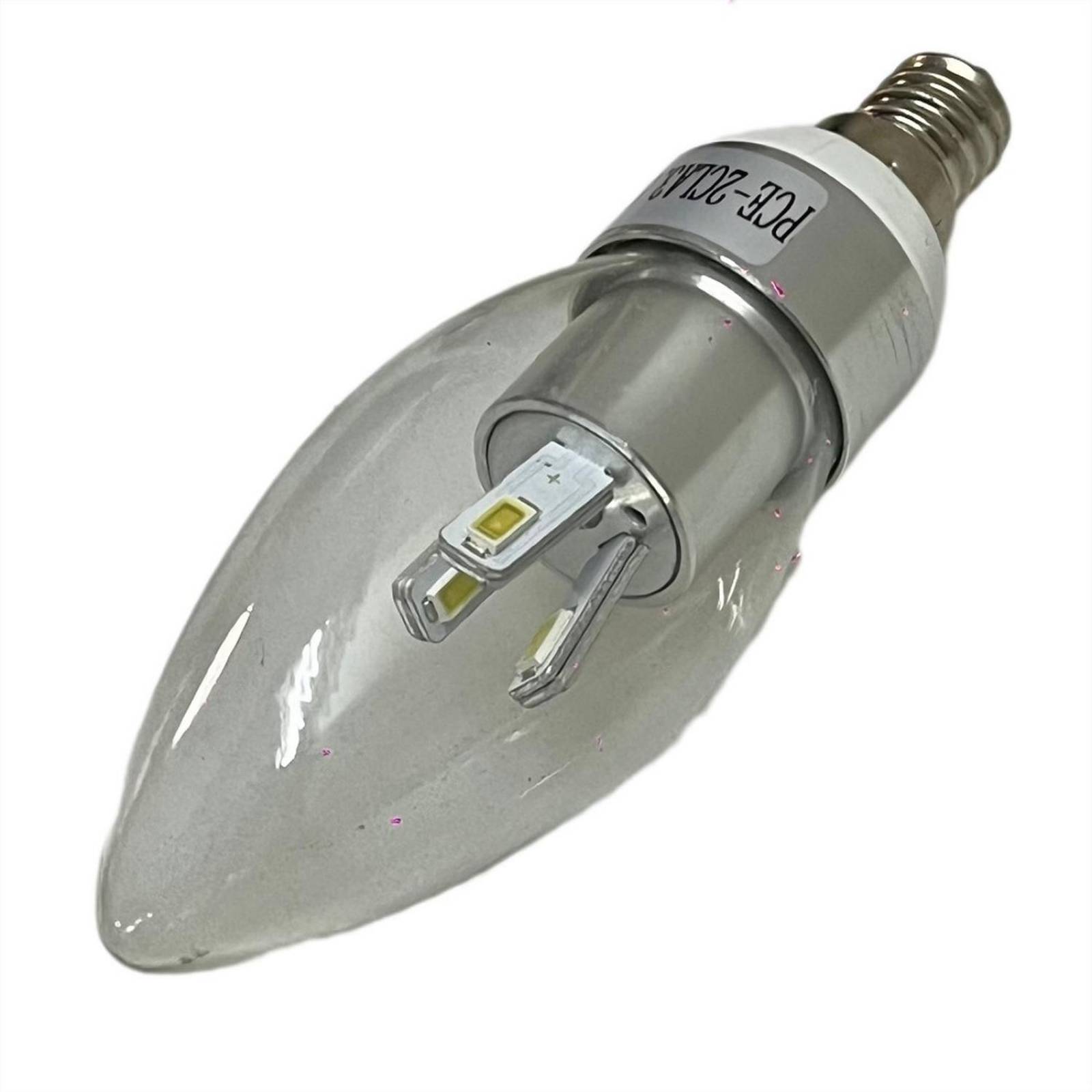 Foco Led Tipo Vela E12 3.5w Blanco Frio 