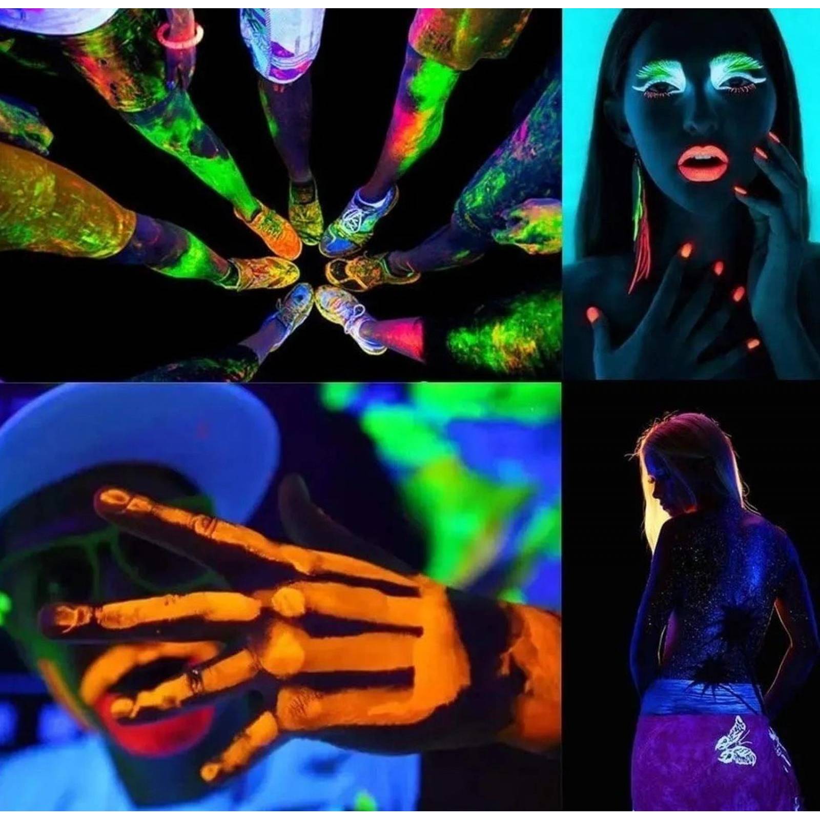 Foco UV Luz Negra Tipo Spot 12w 