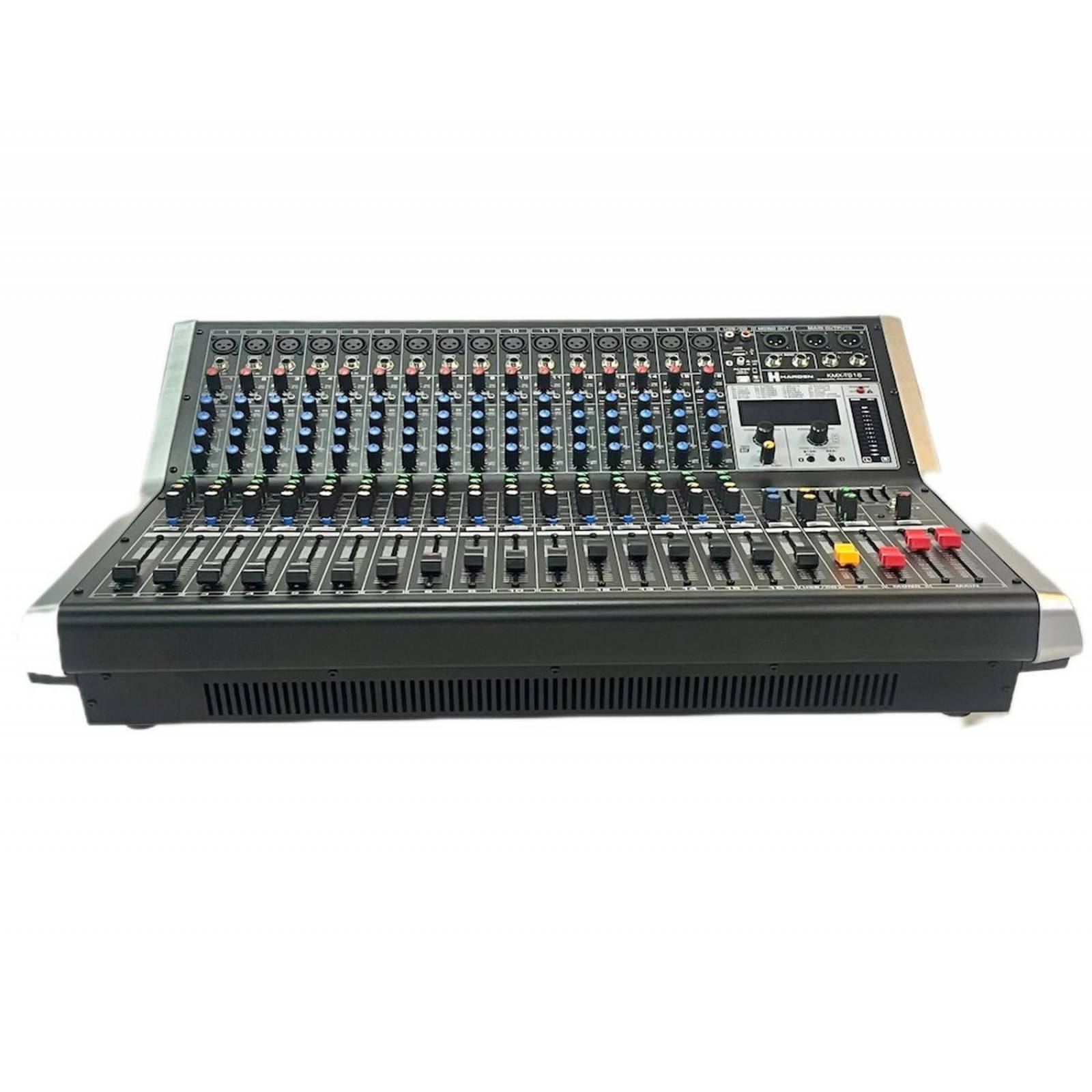 Mezcladora Amplificada 16 Canales Usb Bluetooth Efectos Kmx-Ts16