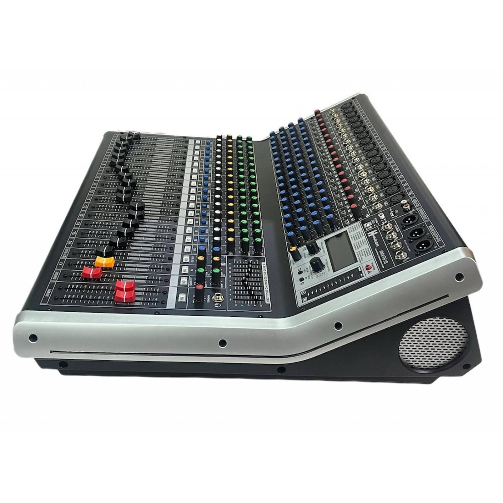 Mezcladora Amplificada 16 Canales Usb Bluetooth Efectos Kmx-Ts16