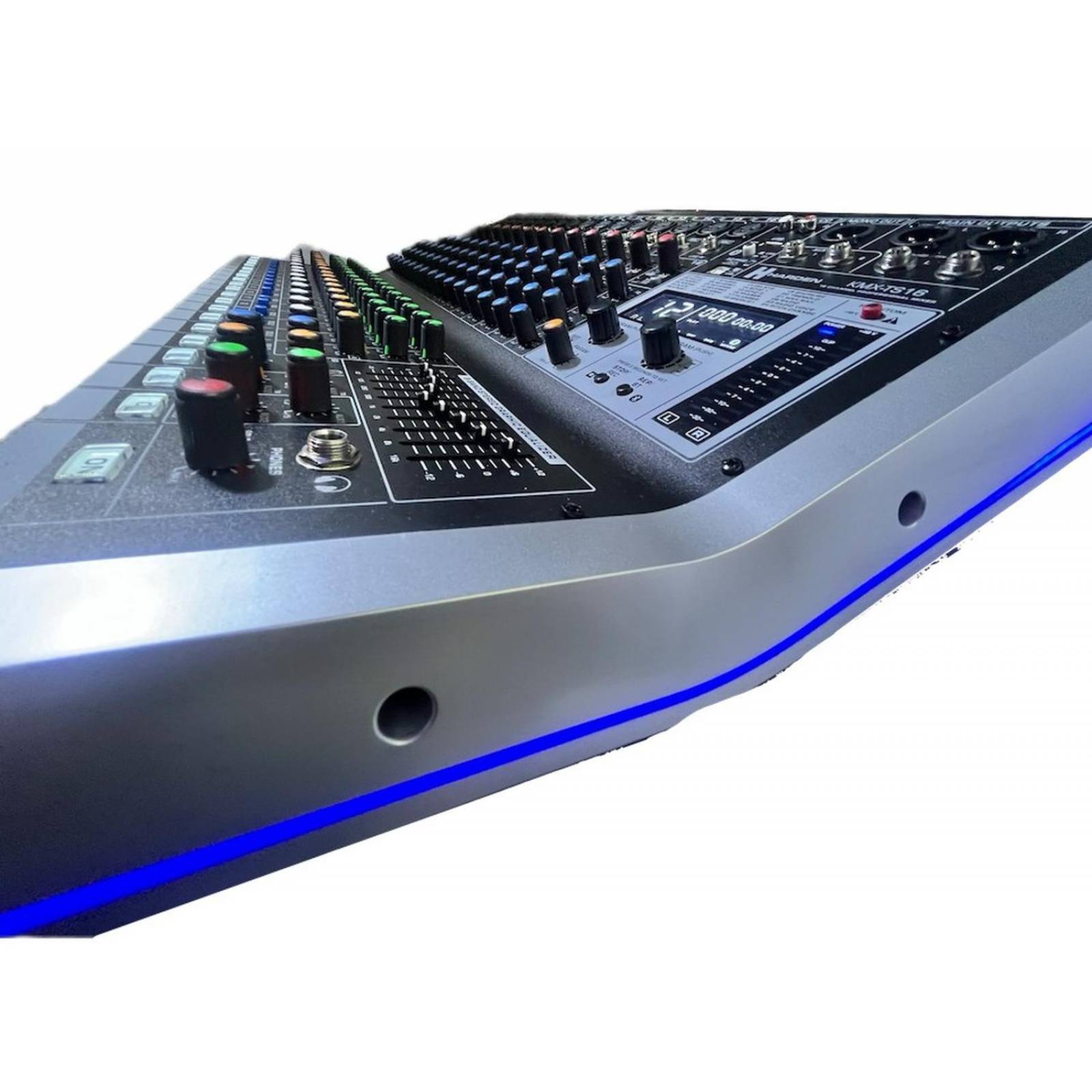 Mezcladora Amplificada 16 Canales Usb Bluetooth Efectos Kmx-Ts16