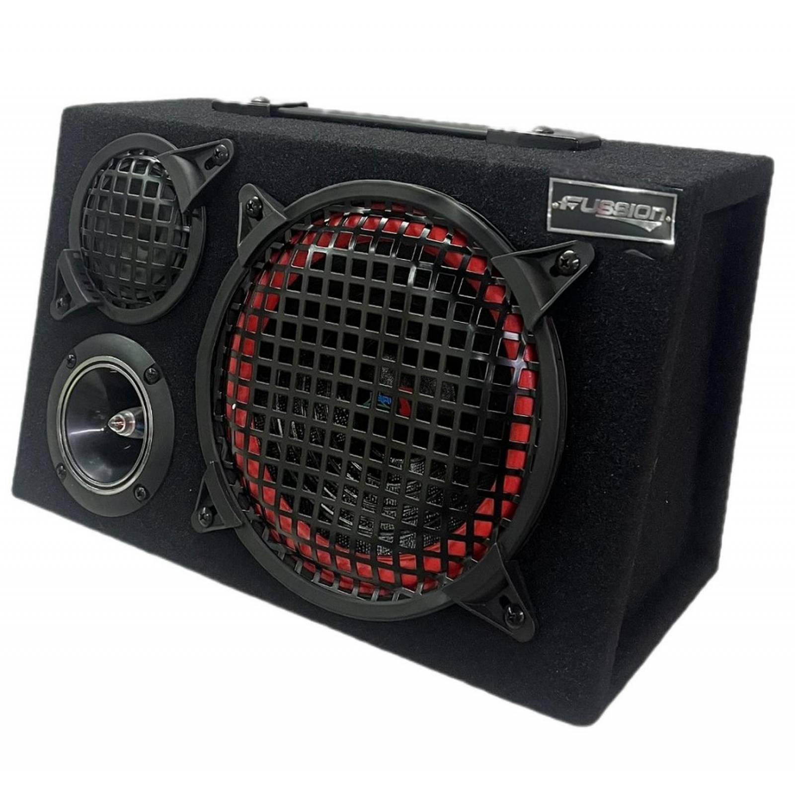 Cajon Tipo Maleta Izq 3 Vias Con Bocina 8pulg medio y tweeter ilu 