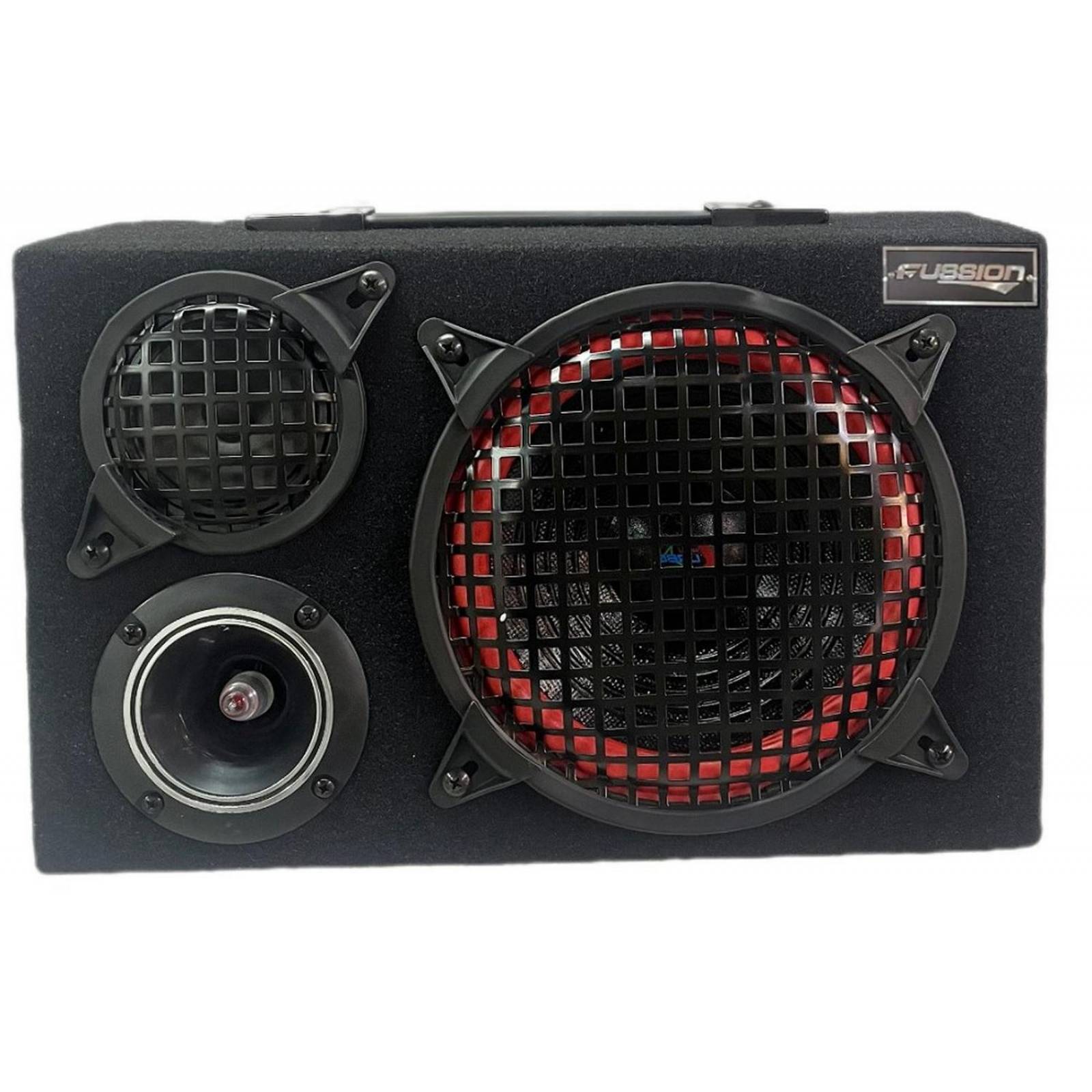 Cajon Tipo Maleta Izq 3 Vias Con Bocina 8pulg medio y tweeter ilu 