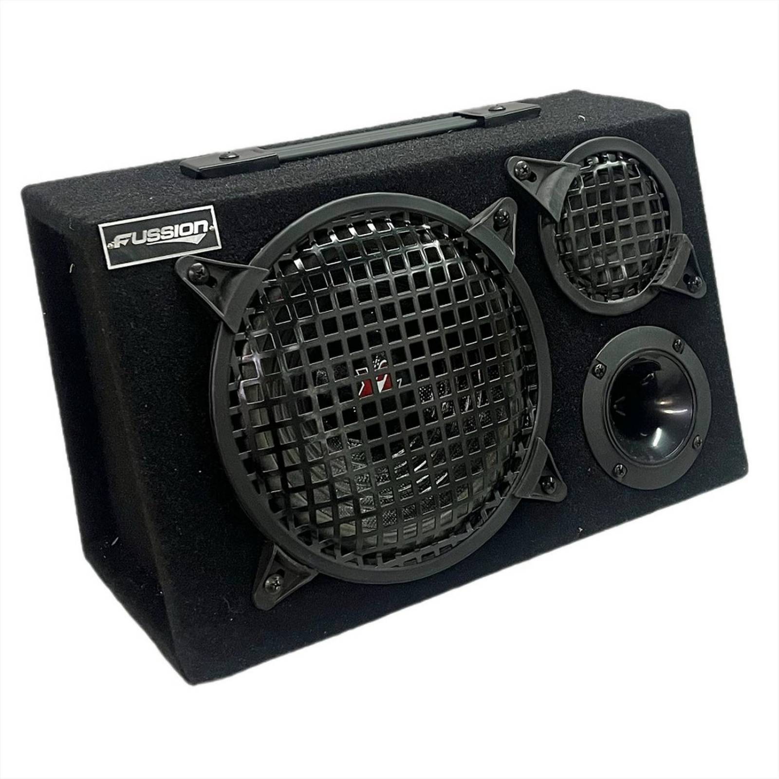 Cajon Tipo Maleta De 3 Vias Con Bocina 8pulg medio y tweeter Izq 