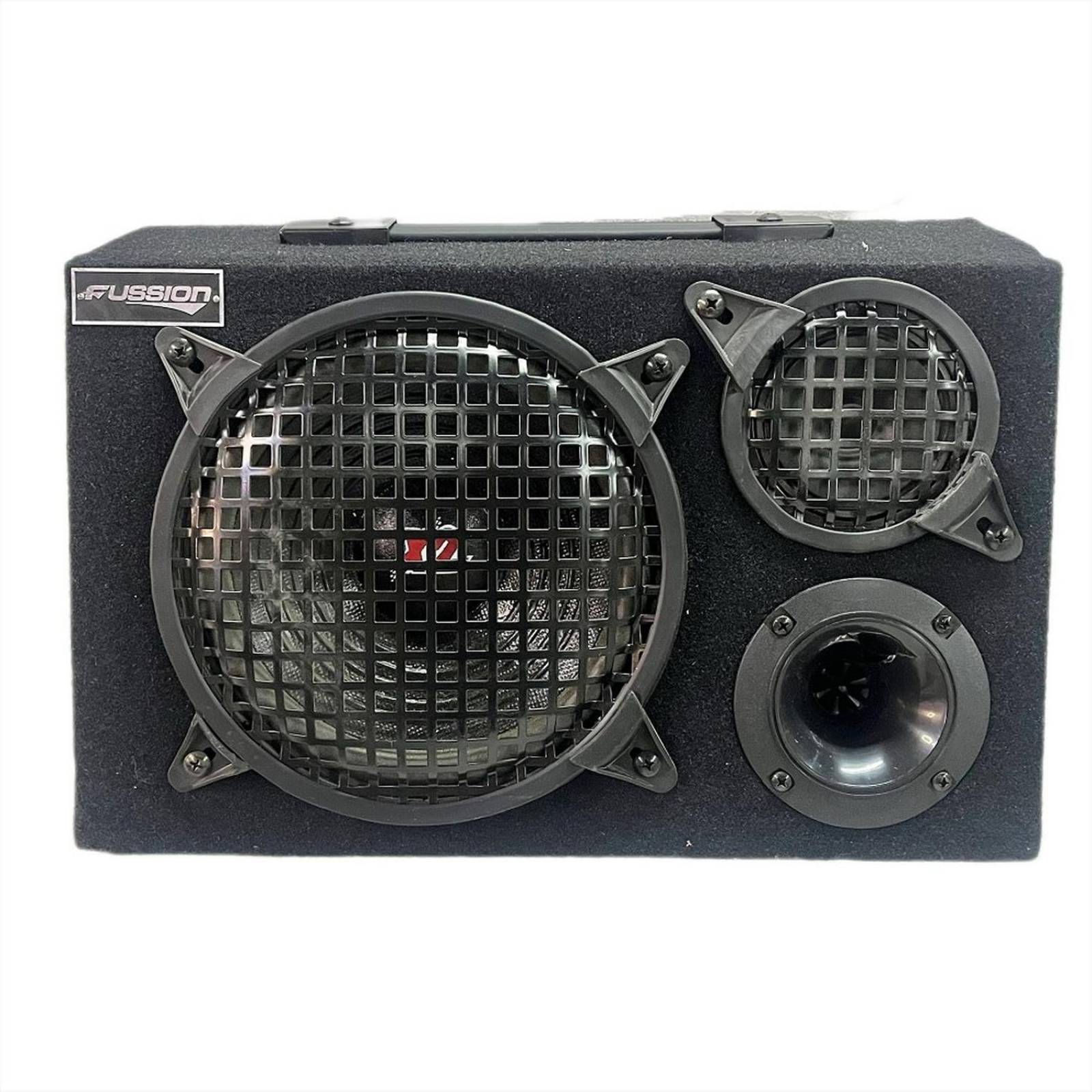 Cajon Tipo Maleta De 3 Vias Con Bocina 8pulg medio y tweeter Izq 