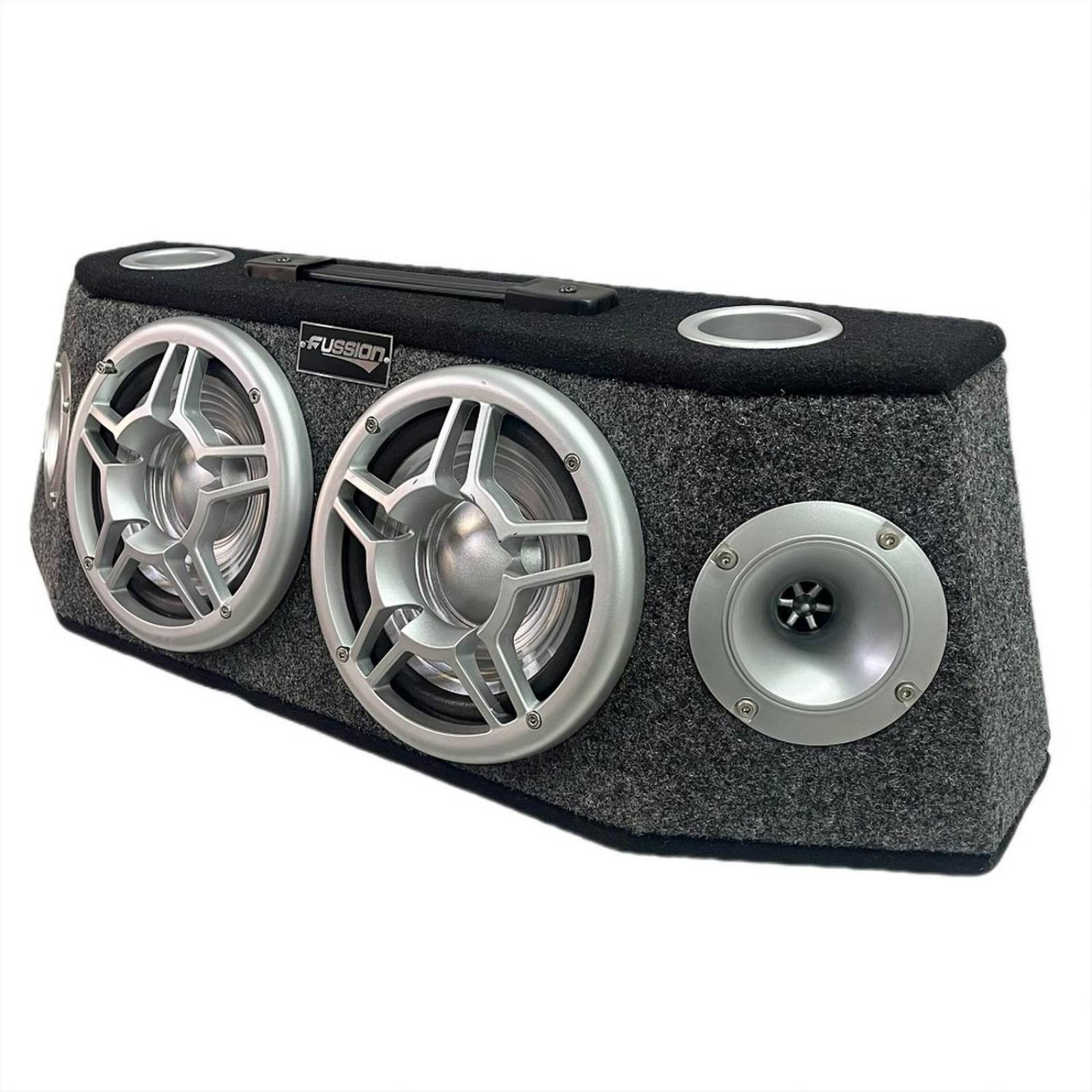 Cajon Doble De 2 Vias Con dos Bocina 6pulg y dos tweeter 