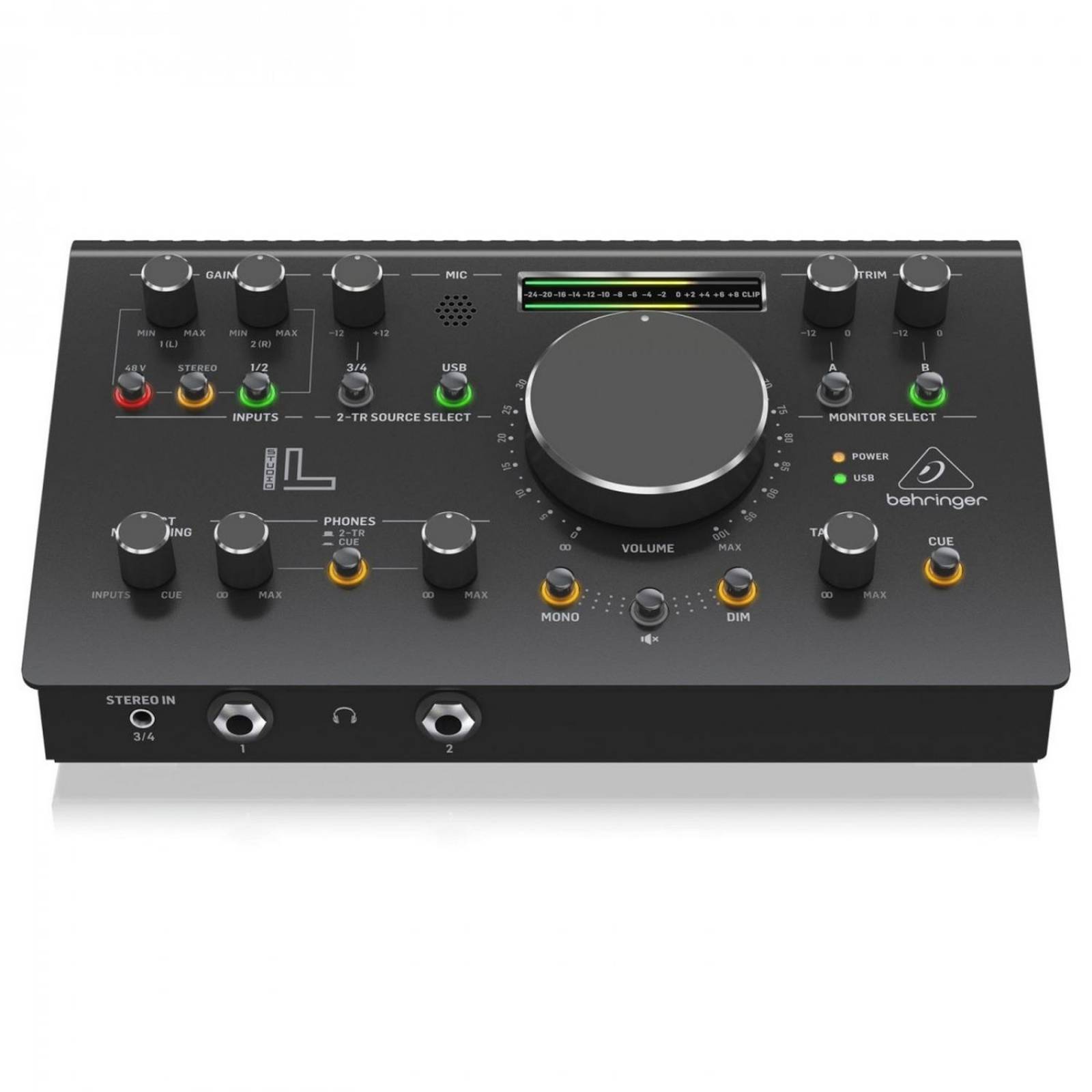 Controlador de Estudio e Interfaz de Audio Behringer STUDIO L 