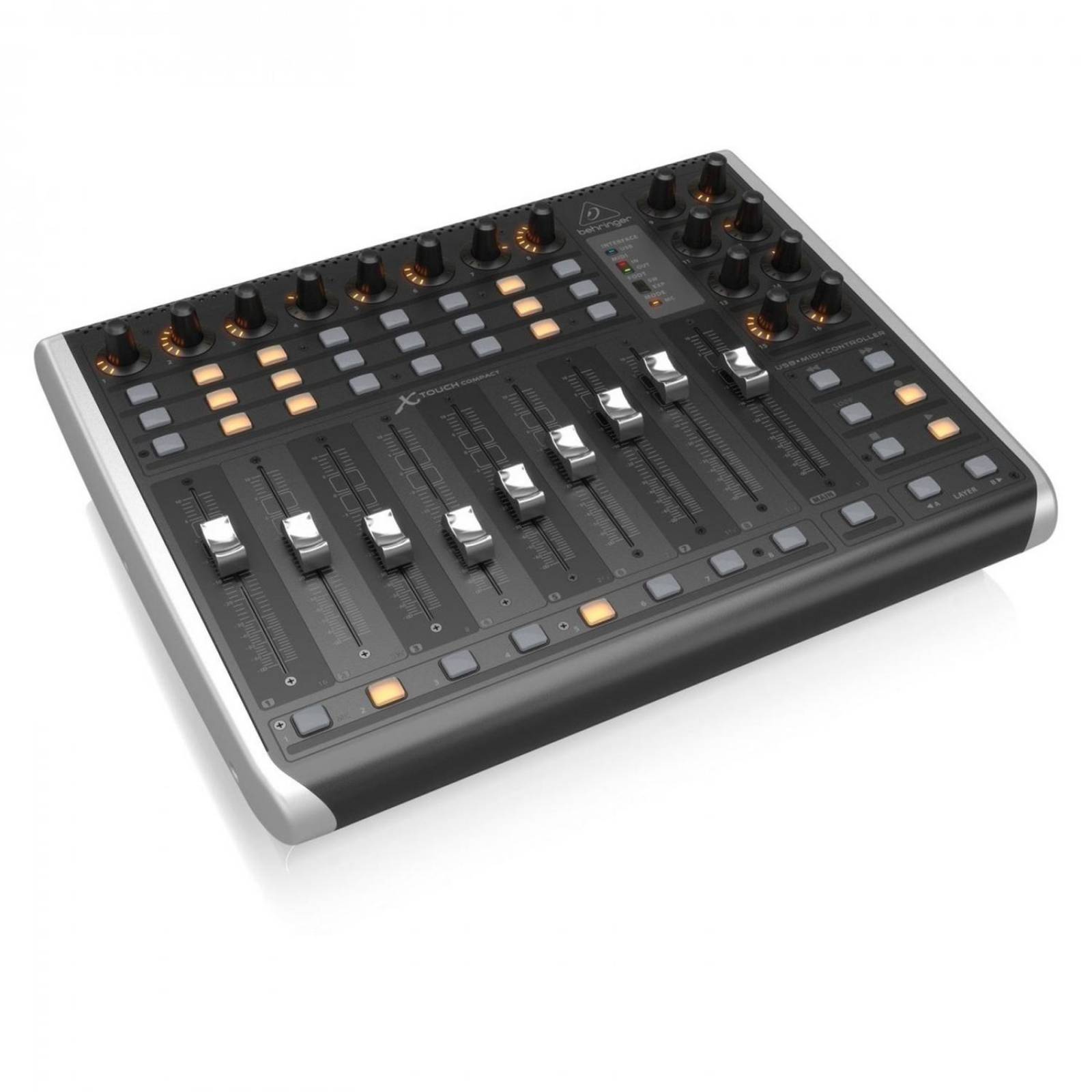 Behringer X-Touch Compact Controlador de Superficie USD/MIDI Universal 
