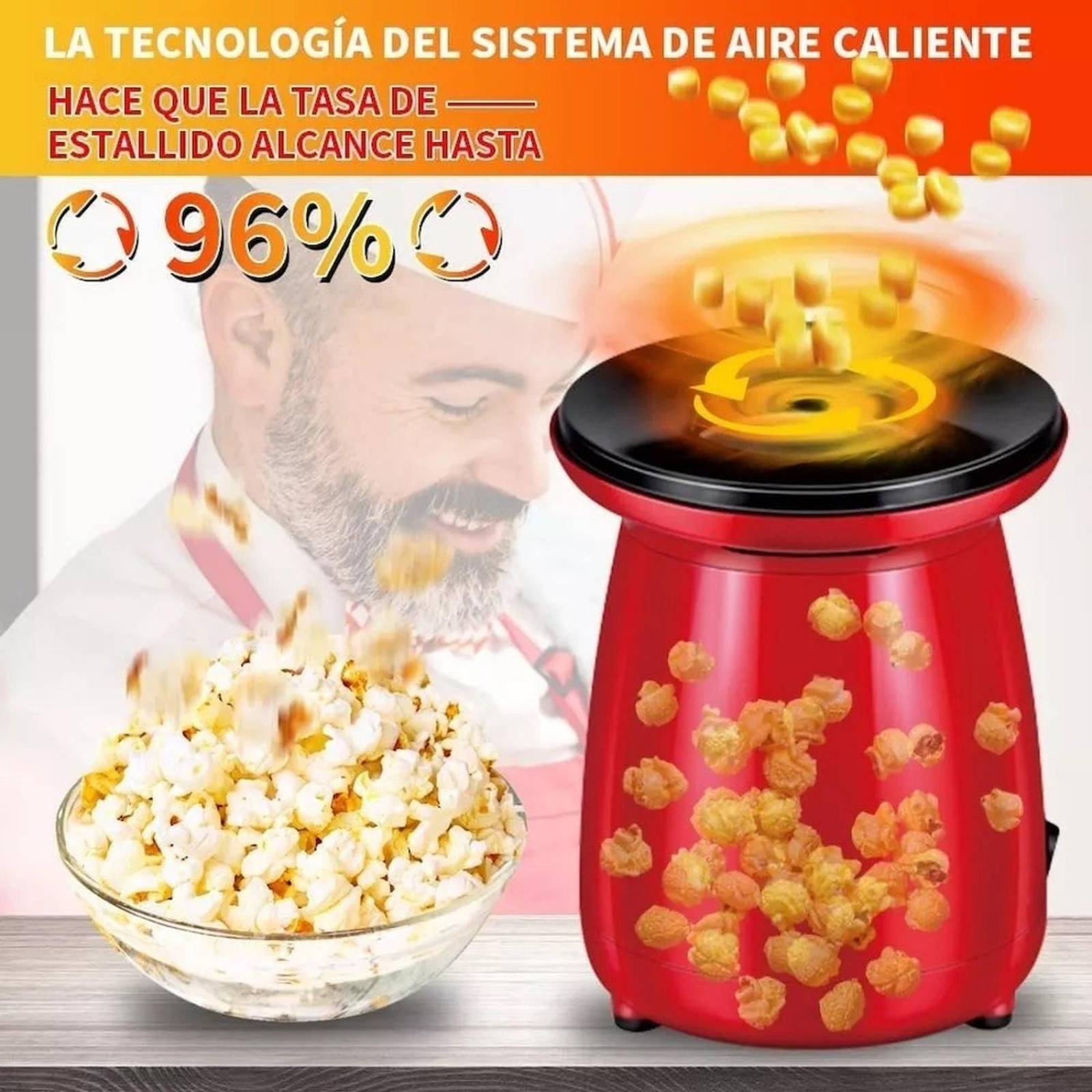 Maquina Para Hacer Palomitas De Maiz Cozyna B024