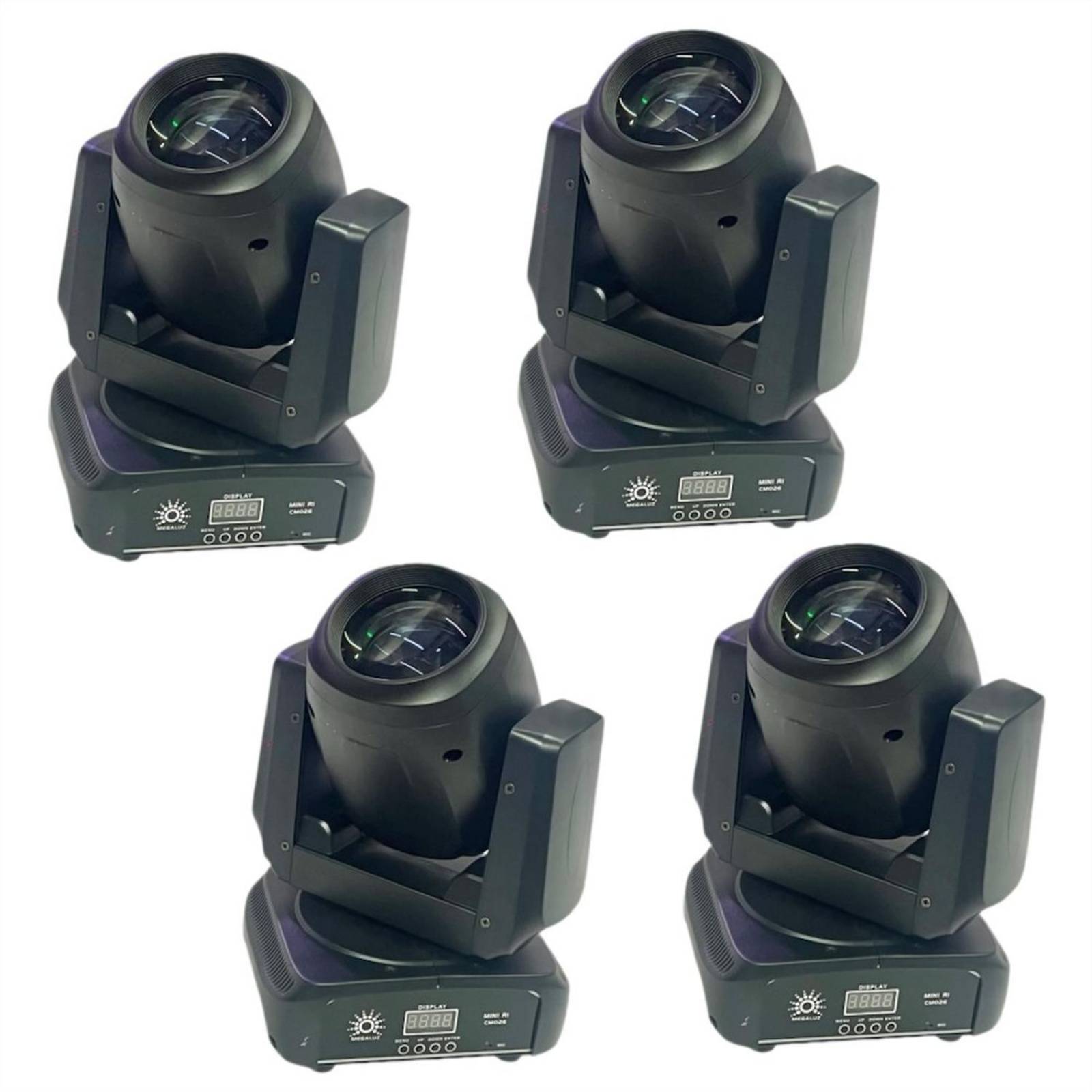 Combo 4 Cabezas Roboticas Mini R1 Beam led 90w