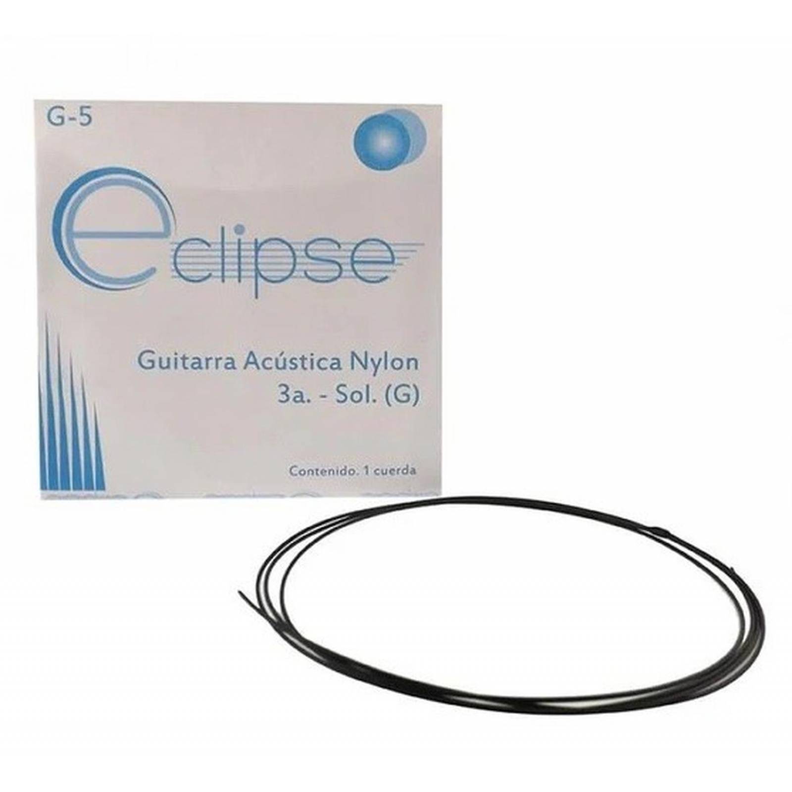 Cuerda Nylon Para Guitarra Acústica Eclipse 3a SOL (G) 
