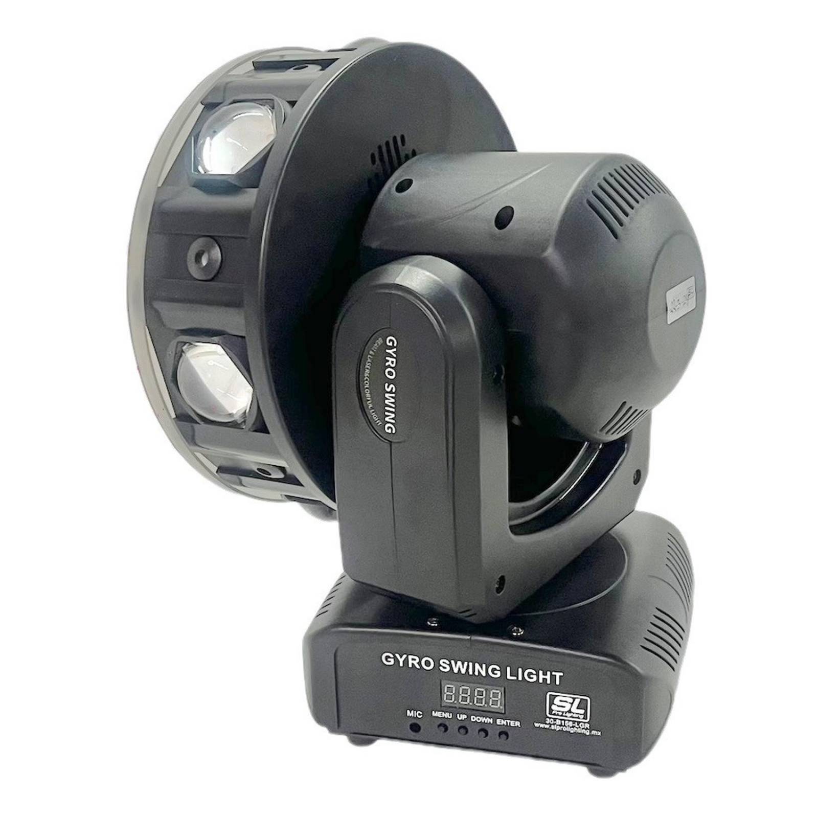 Luz Disco Gyro Swing Led beam laser wash