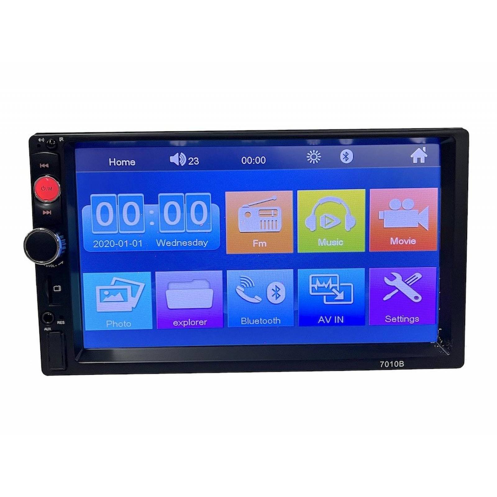 Auto Estereo Pantalla USB Bluetooth FM dobleDin Universal mp5-7010 