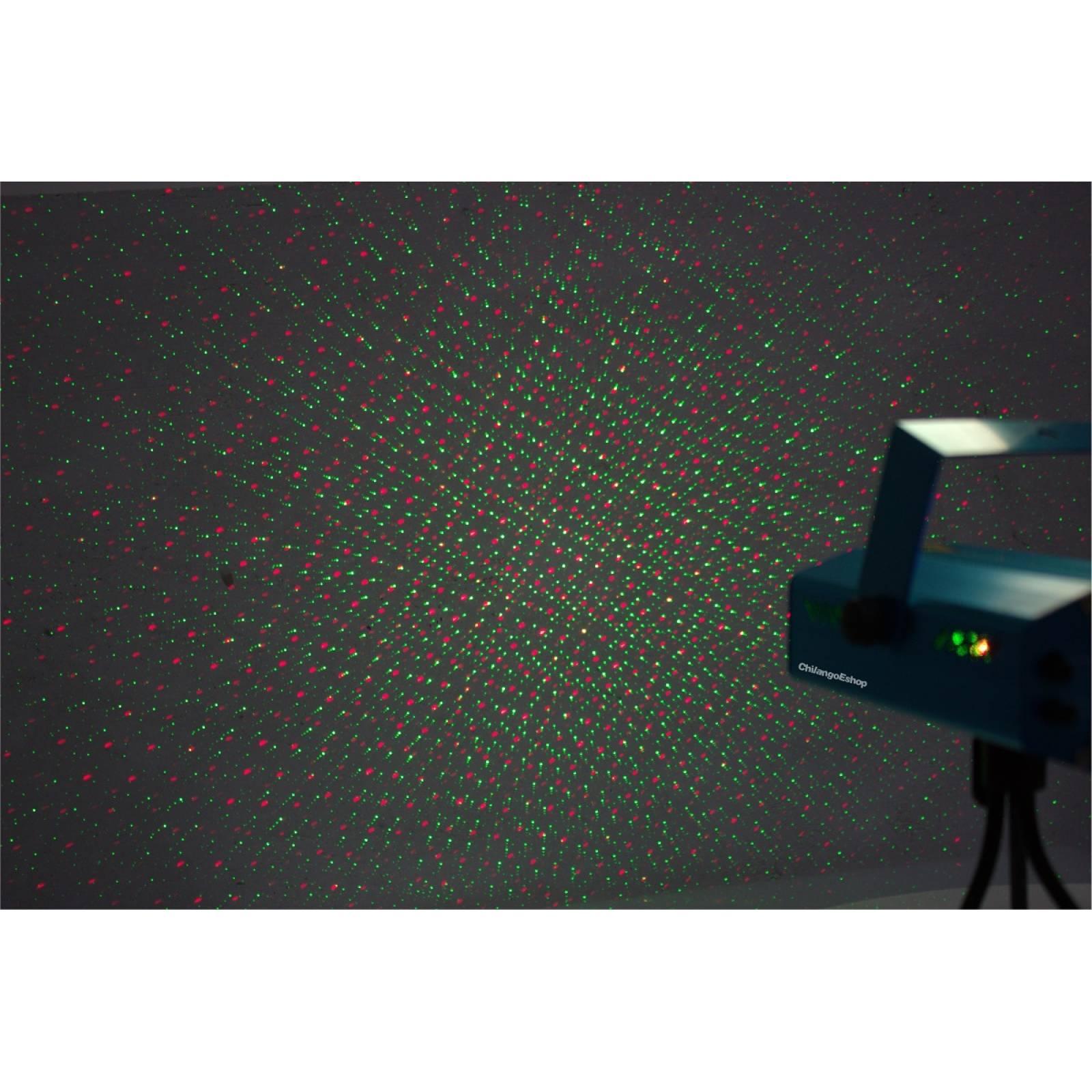 PROYECTOR LASER MULPUNTOS ROJO Y VERDE