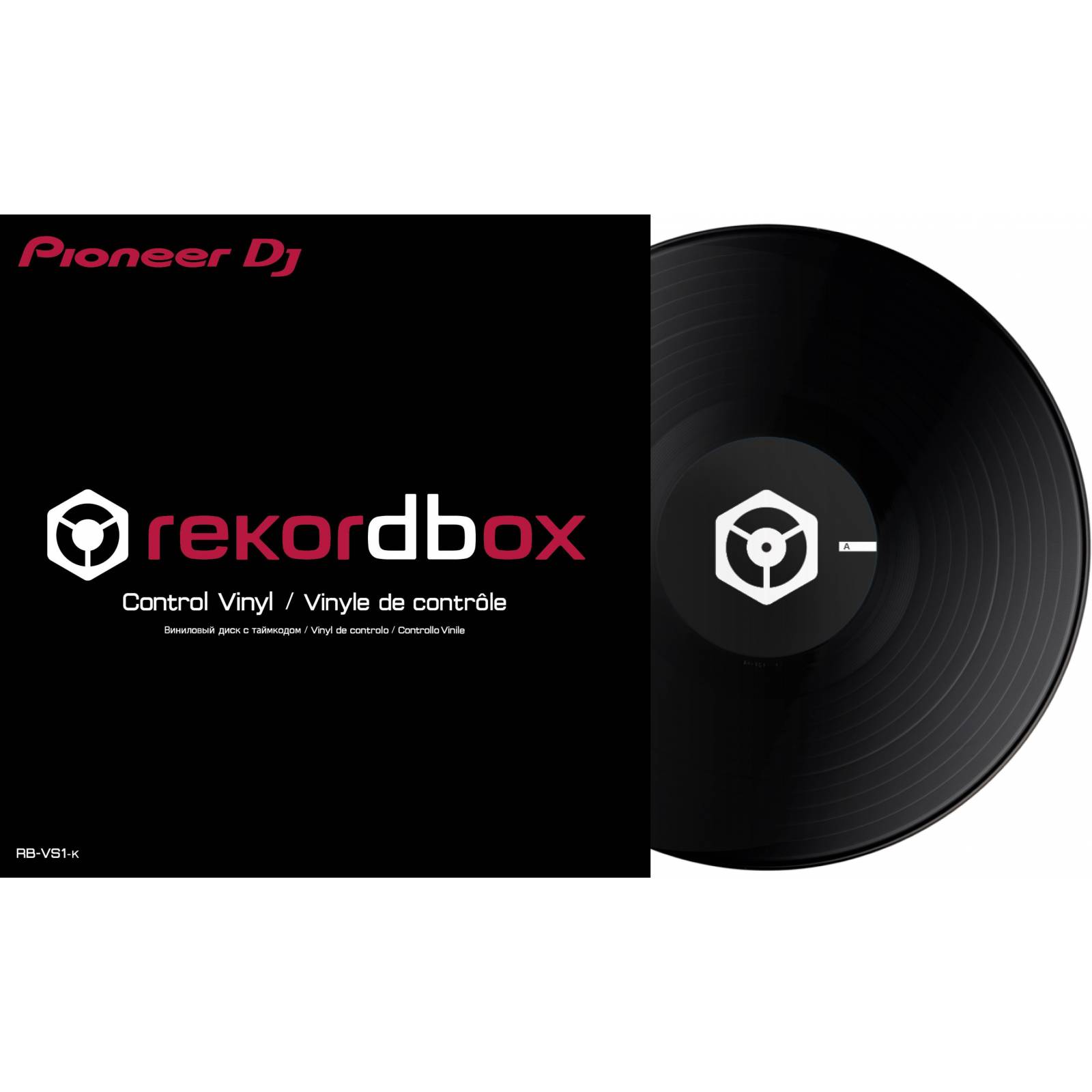 REKORDBOX control Vinyl time code 12 (1 PIEZA) RB VS1 K