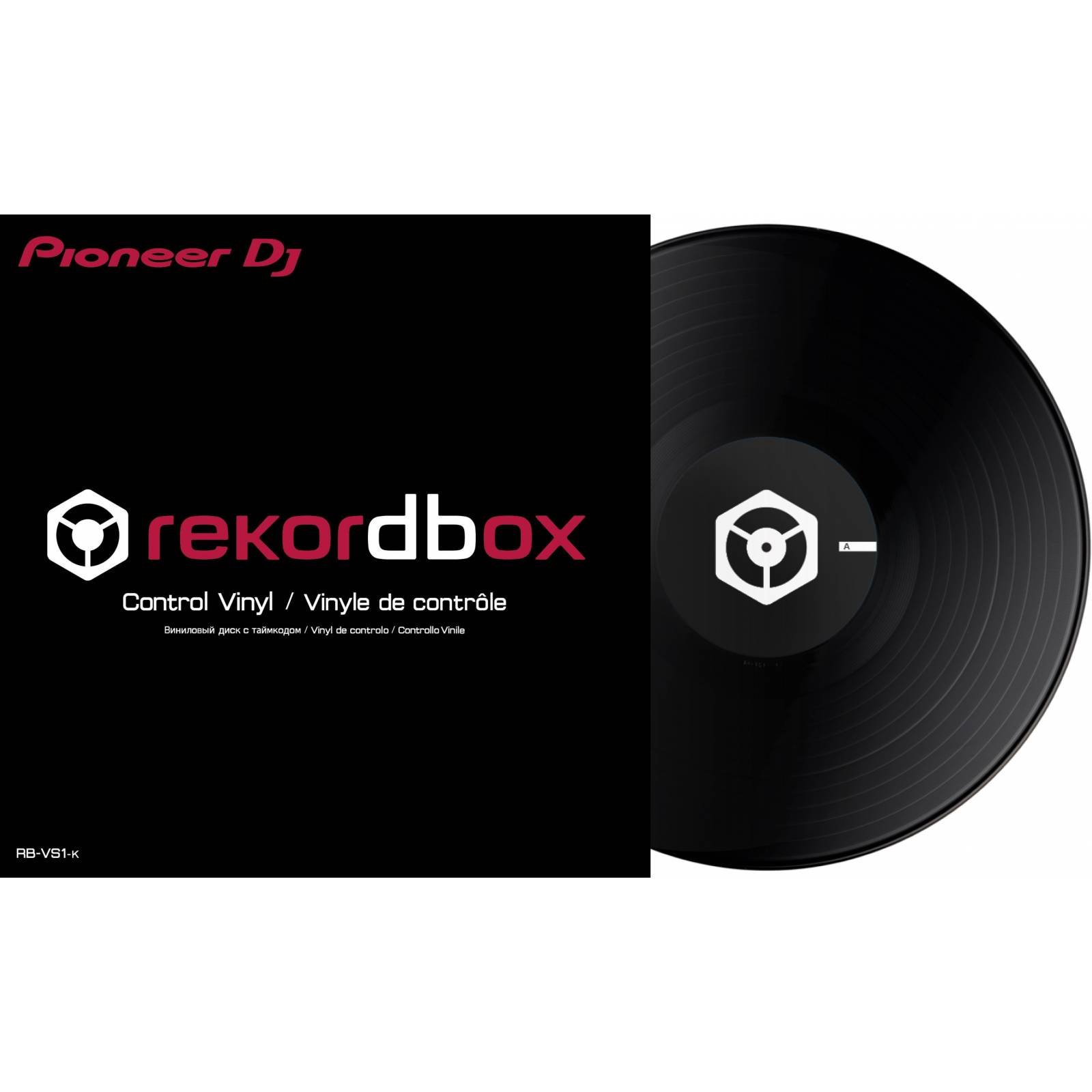 REKORDBOX control Vinyl time code 12" (1 PIEZA) RB-VS1-K 