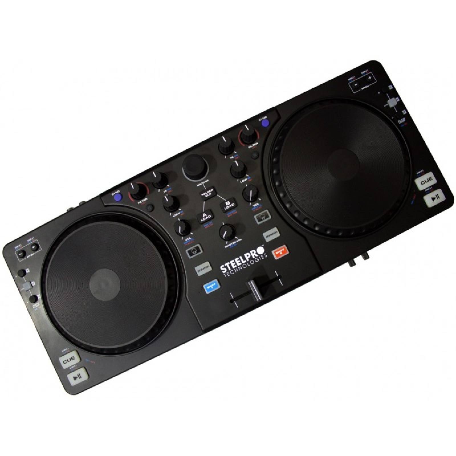 CONTROLADOR MIXER PARA DJ STEELPRO MIDI 1000