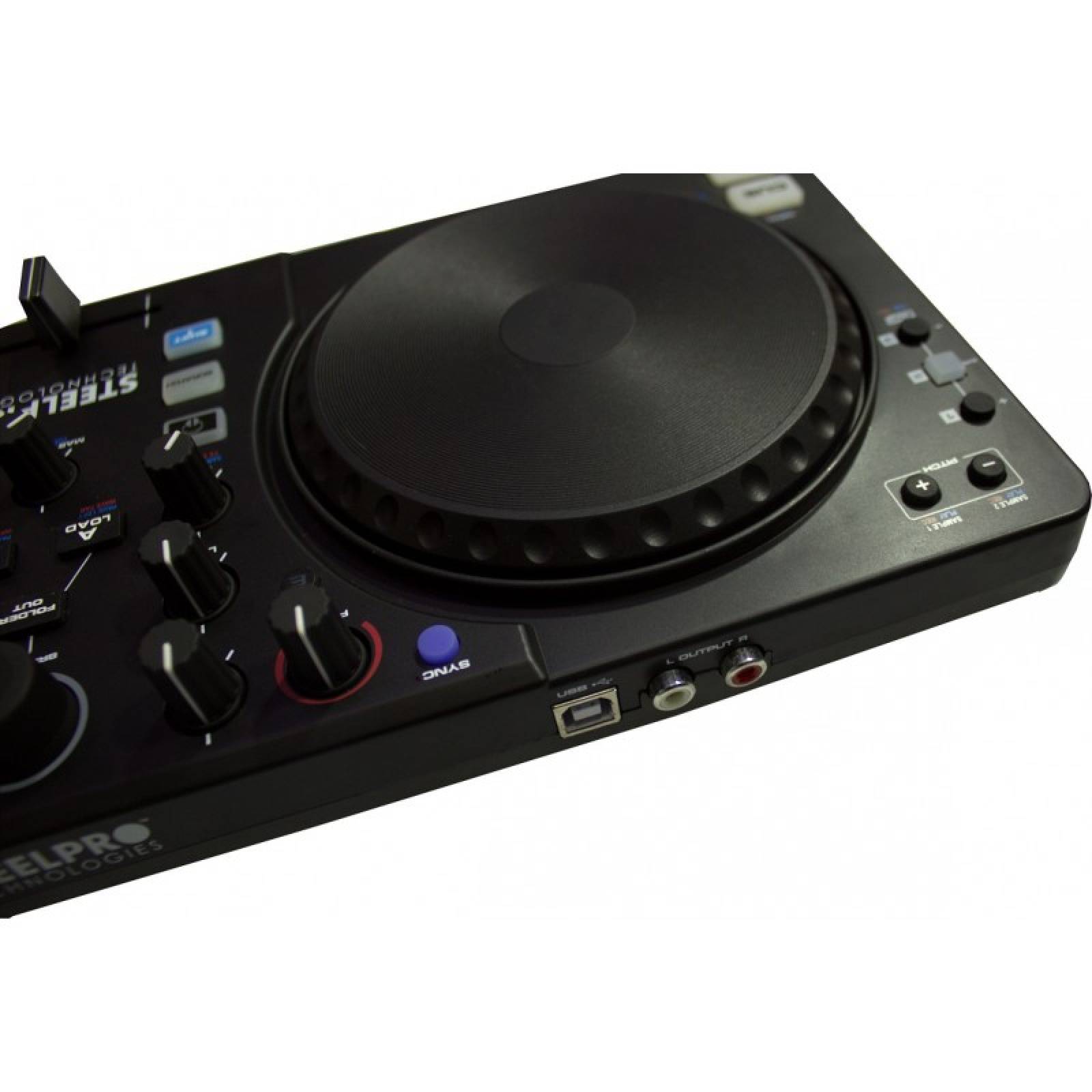 CONTROLADOR MIXER PARA DJ STEELPRO MIDI 1000