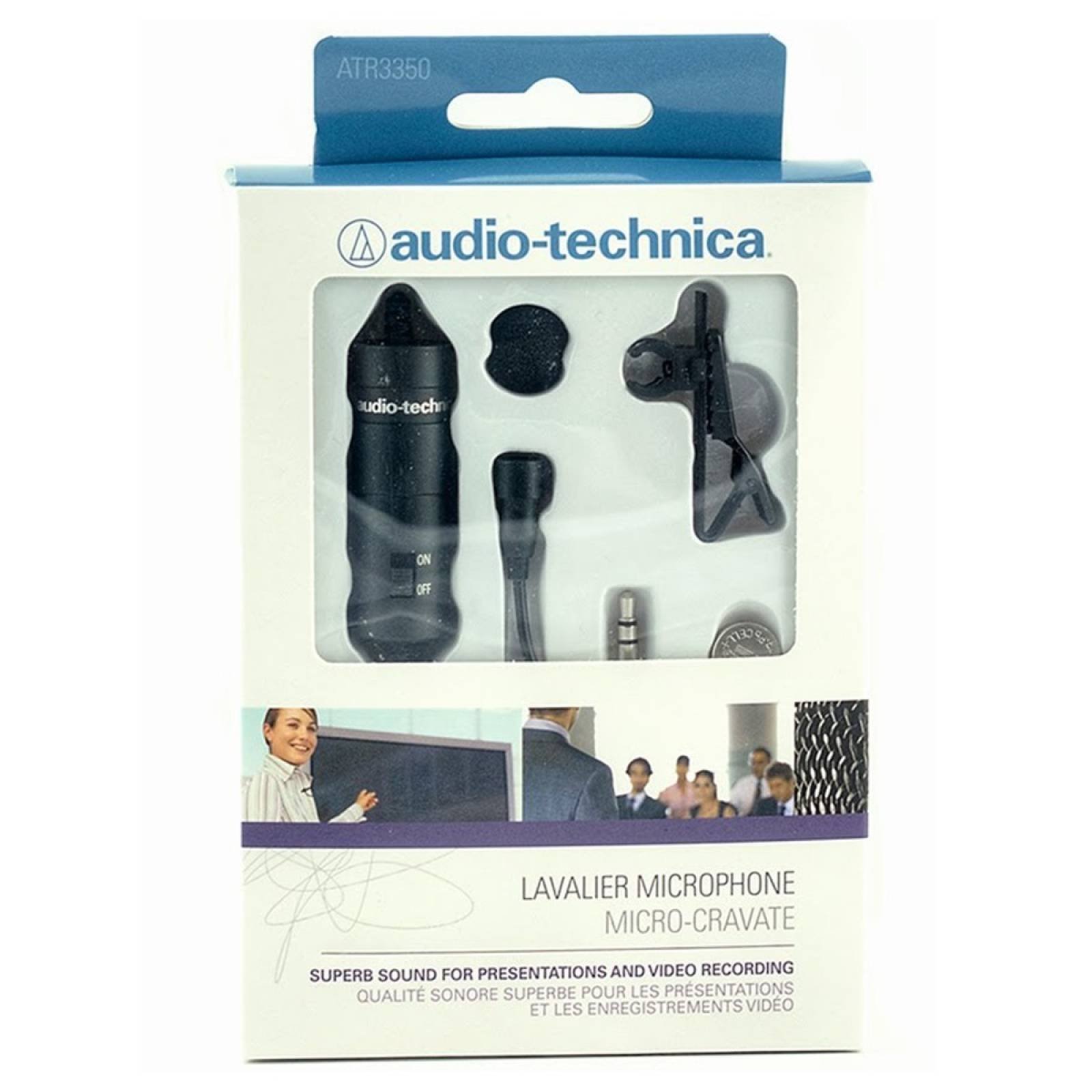 Microfono Solapa Lavalier Audiotechnica Atr3350is 