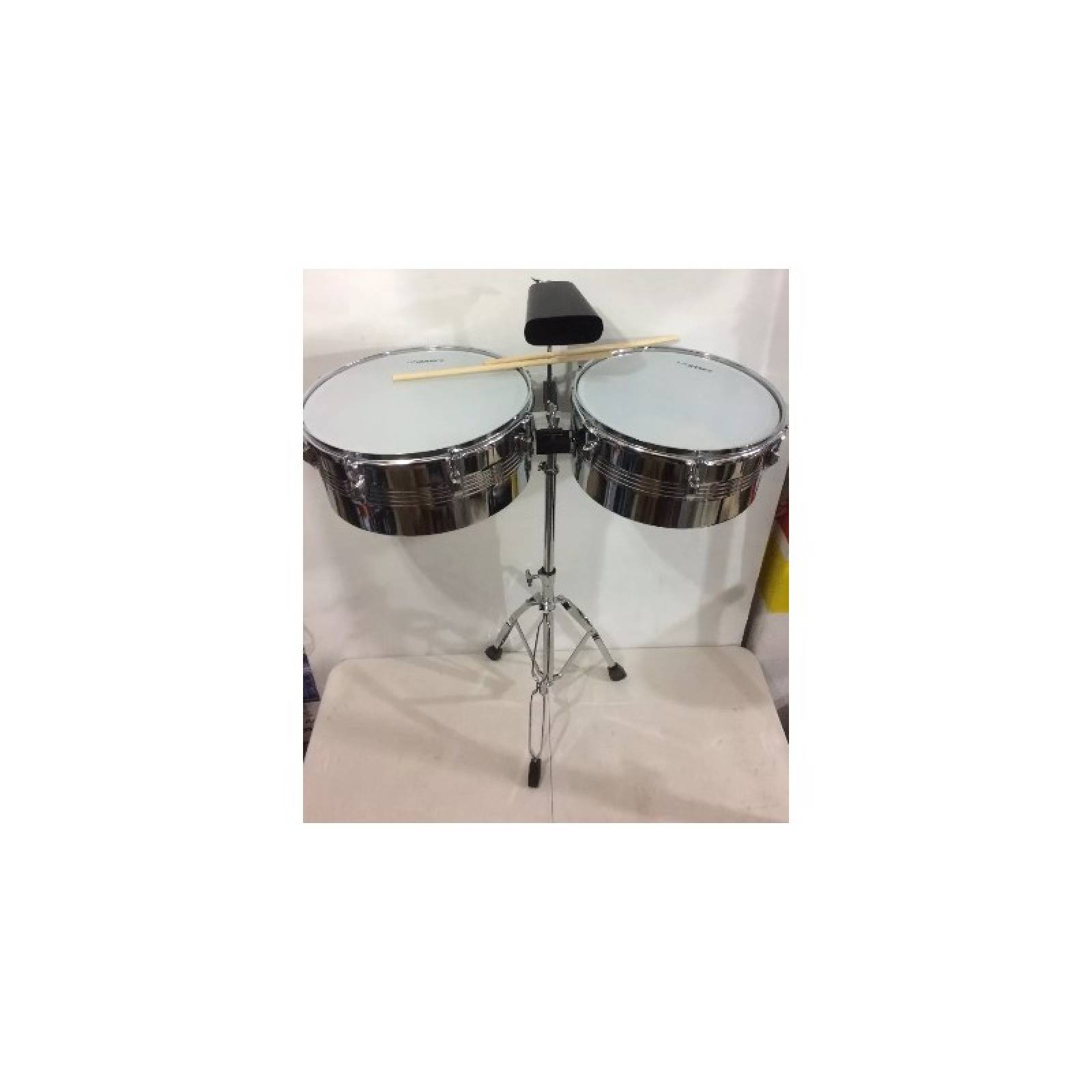 juego de timbales latinos 14 Y 15 PULGADAS
