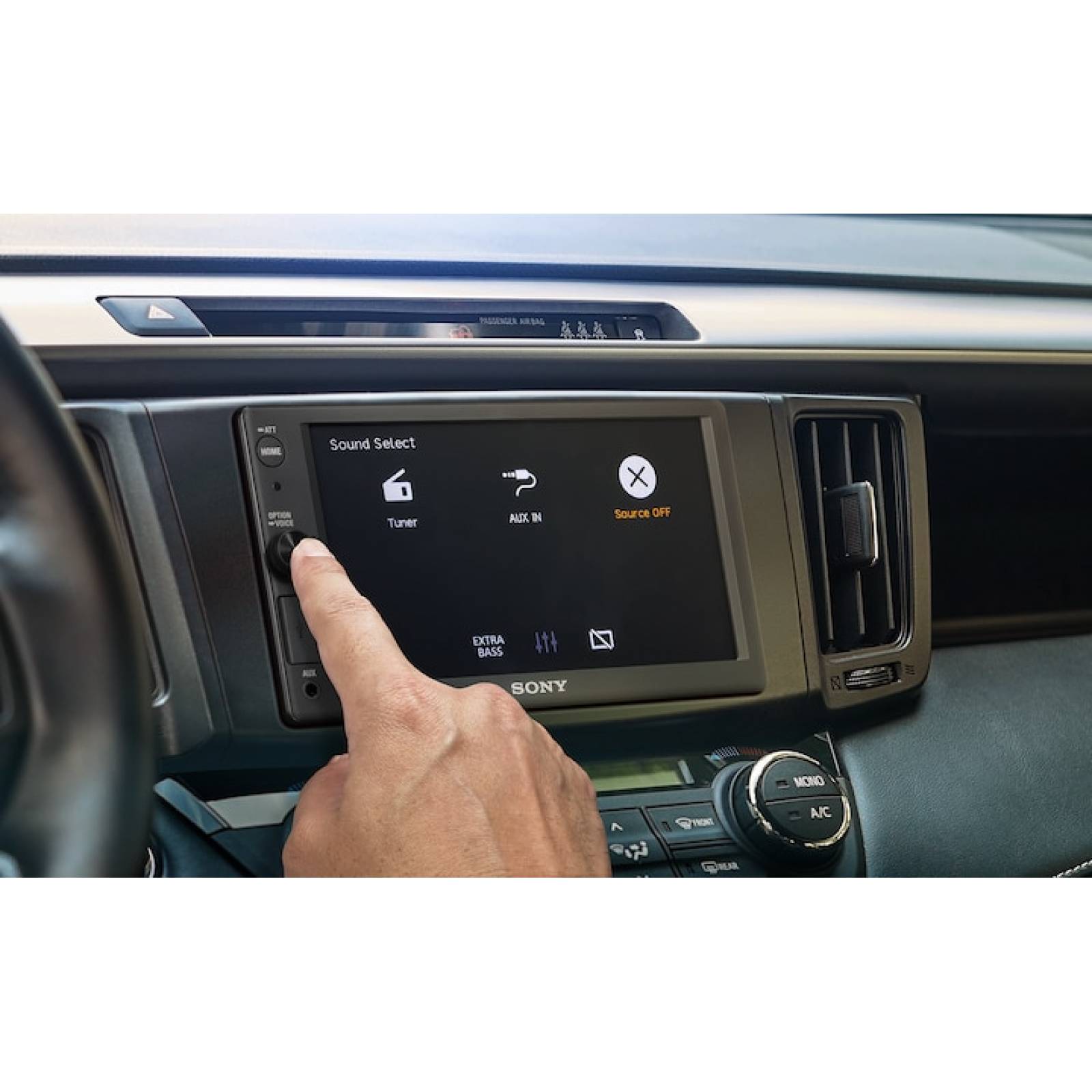 AUTOESTEREO SONY XAV-AX1000 APLE CARPLAY 