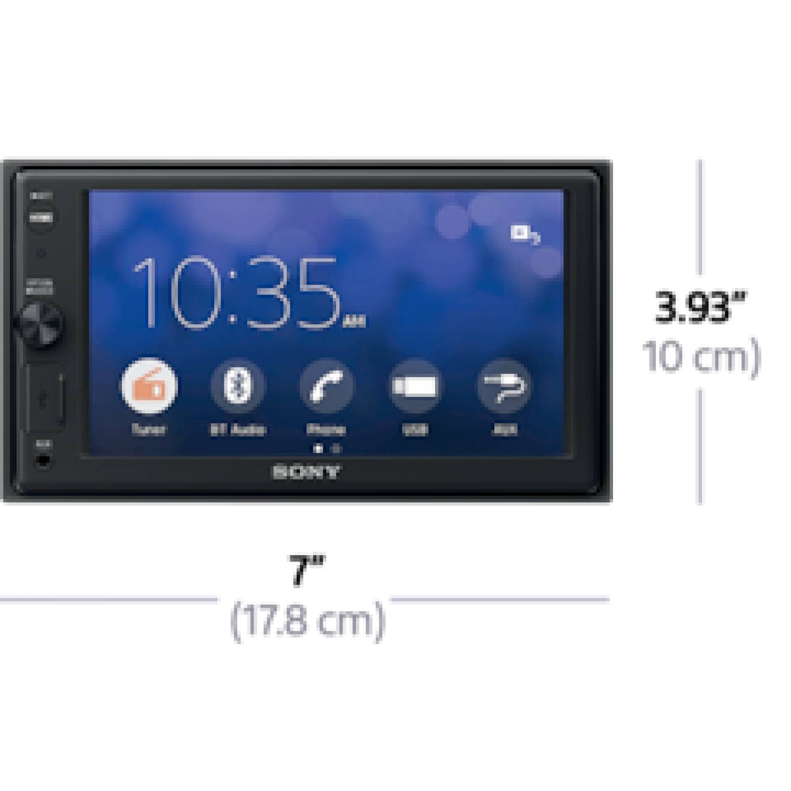 AUTOESTEREO SONY XAV-AX1000 APLE CARPLAY 