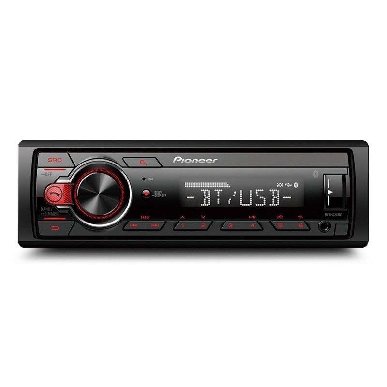 AUTOESTEREO PIONEER MVH S215BT BLUETOOTH USB AUX ANDROID