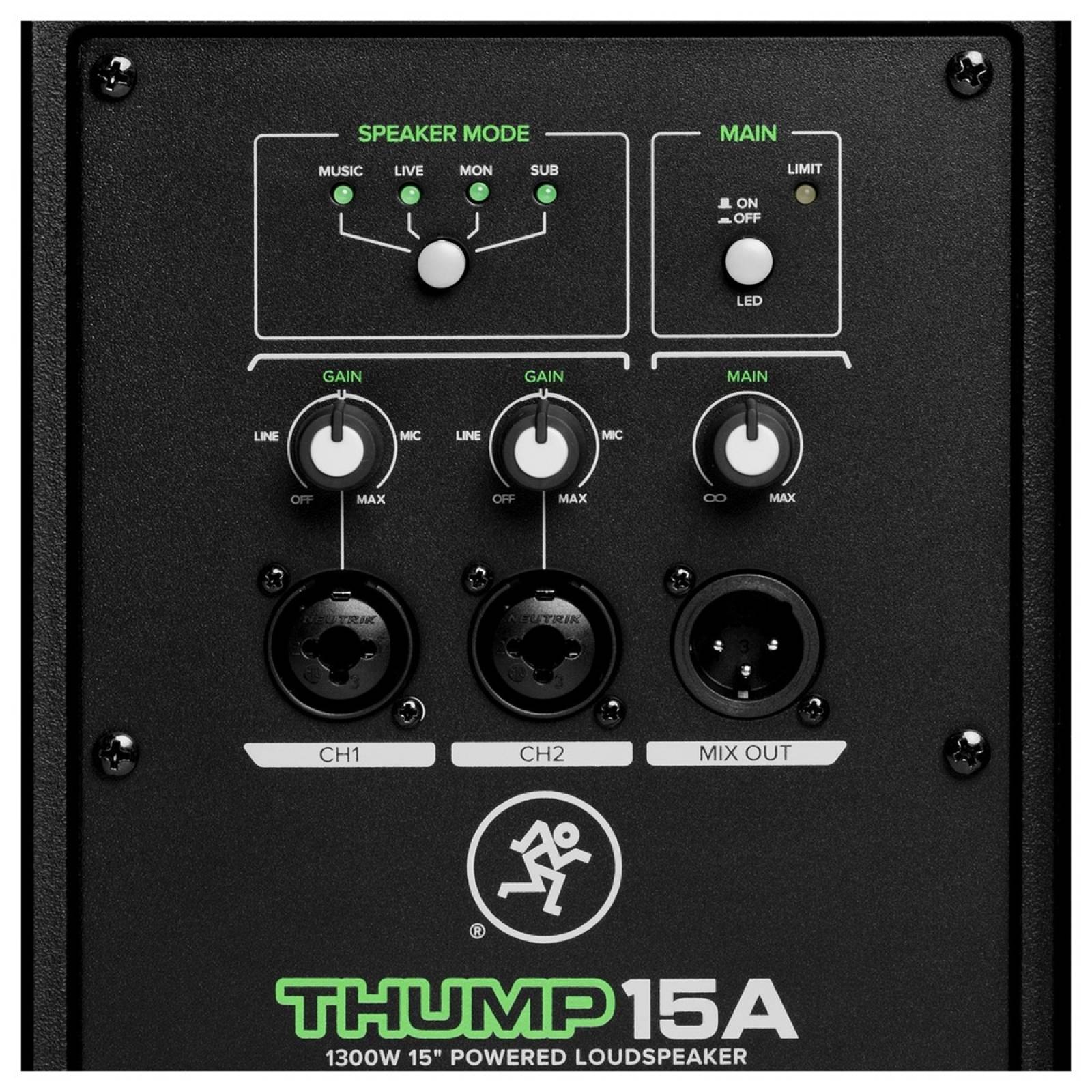 Mackie Thump 15A Bafle Activo Profesional 