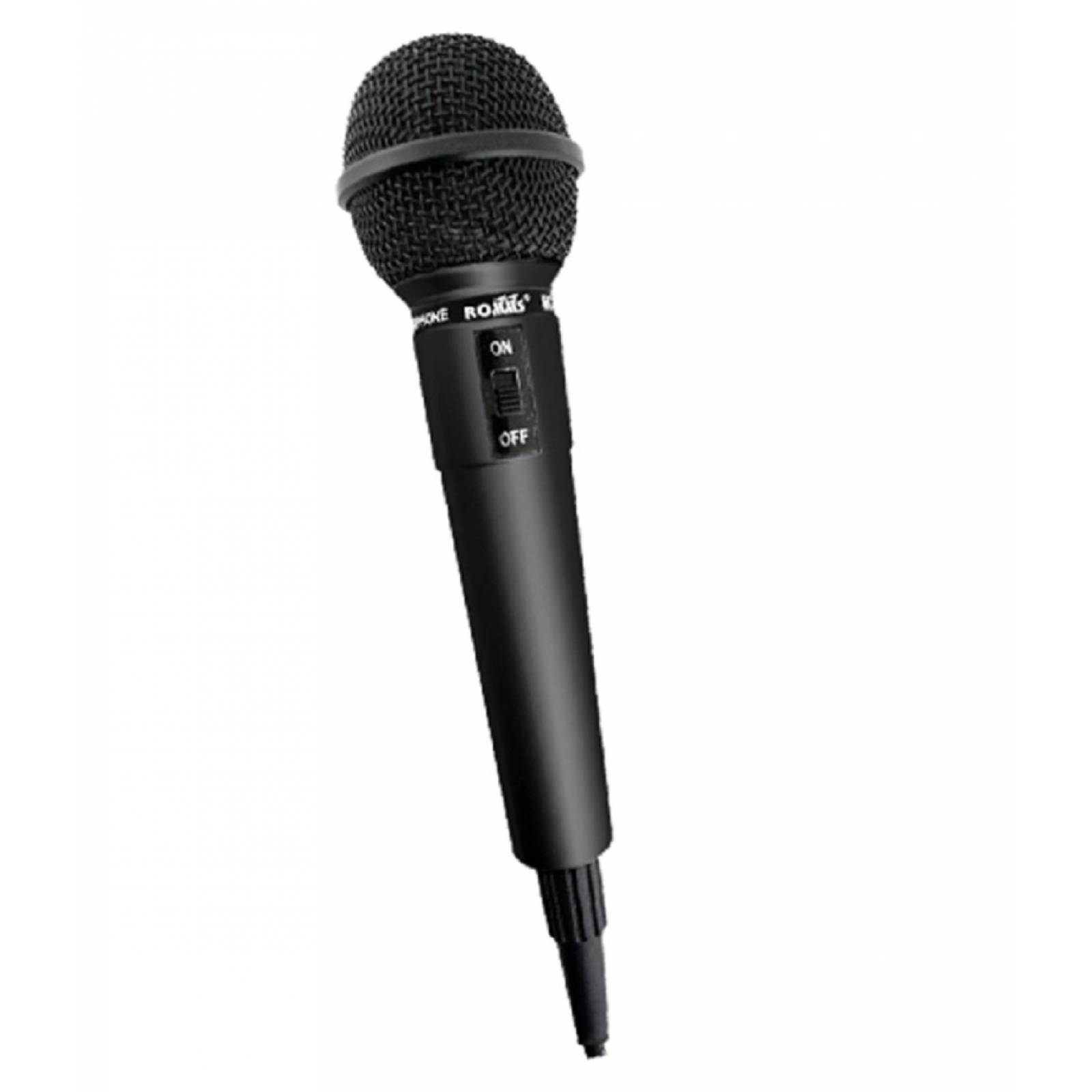 MICROFONO UNIDIRECCIONAL DINAMICO ROMMS NEGRO