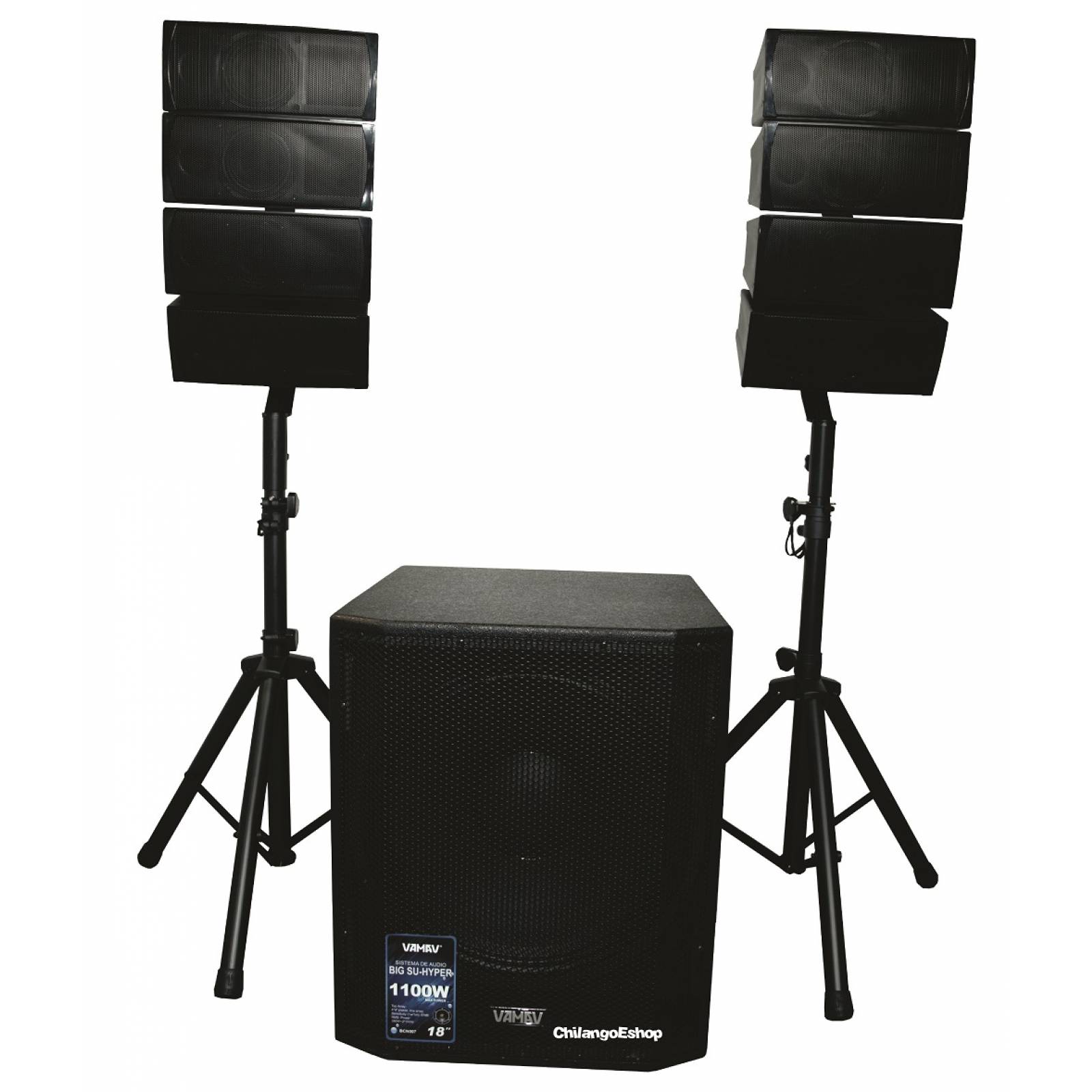 SISTEMA DE SONIDO VAMAV TIPO LINEAL BIG SU HYPER
