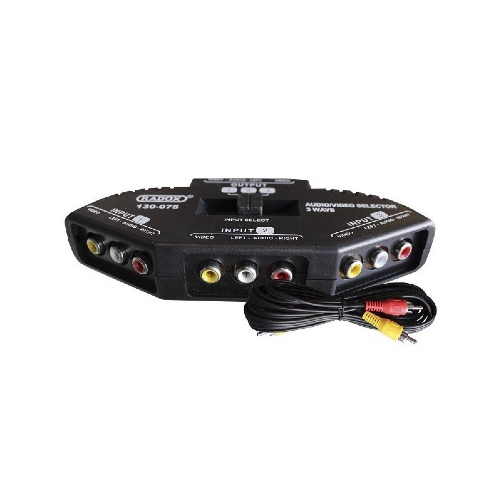 Selector De Audio Video Rca
